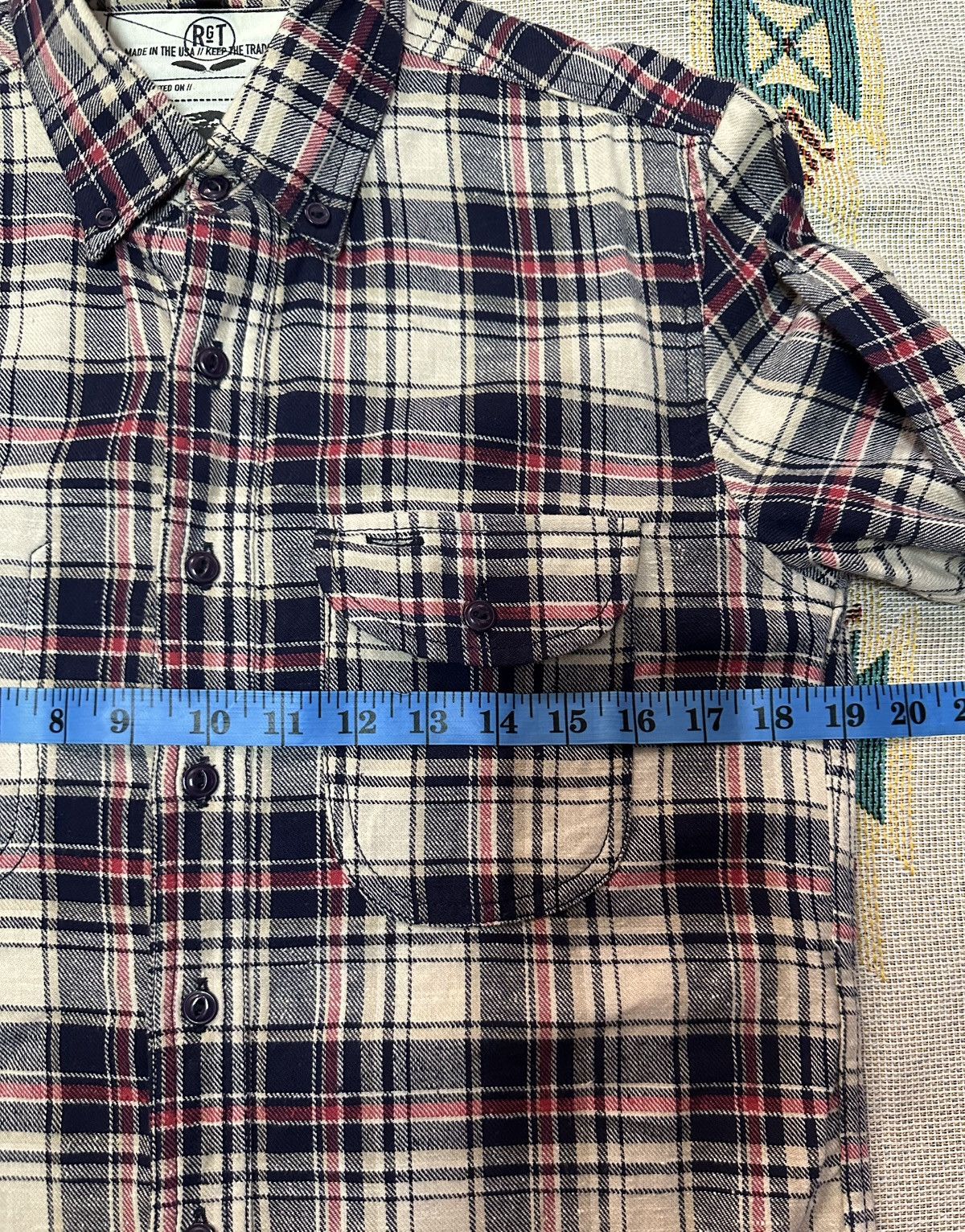 Rogue Territory Rogue Territory Plaid Long Sleeve Shirt Size US S / EU 44-46 / 1 - 5 Thumbnail