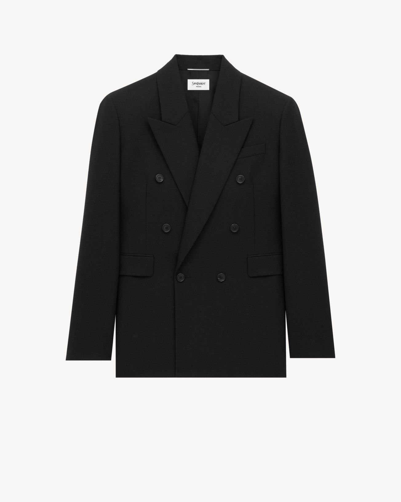 Saint Laurent Paris Double Breasted Blazer Size 42R - 10 Thumbnail