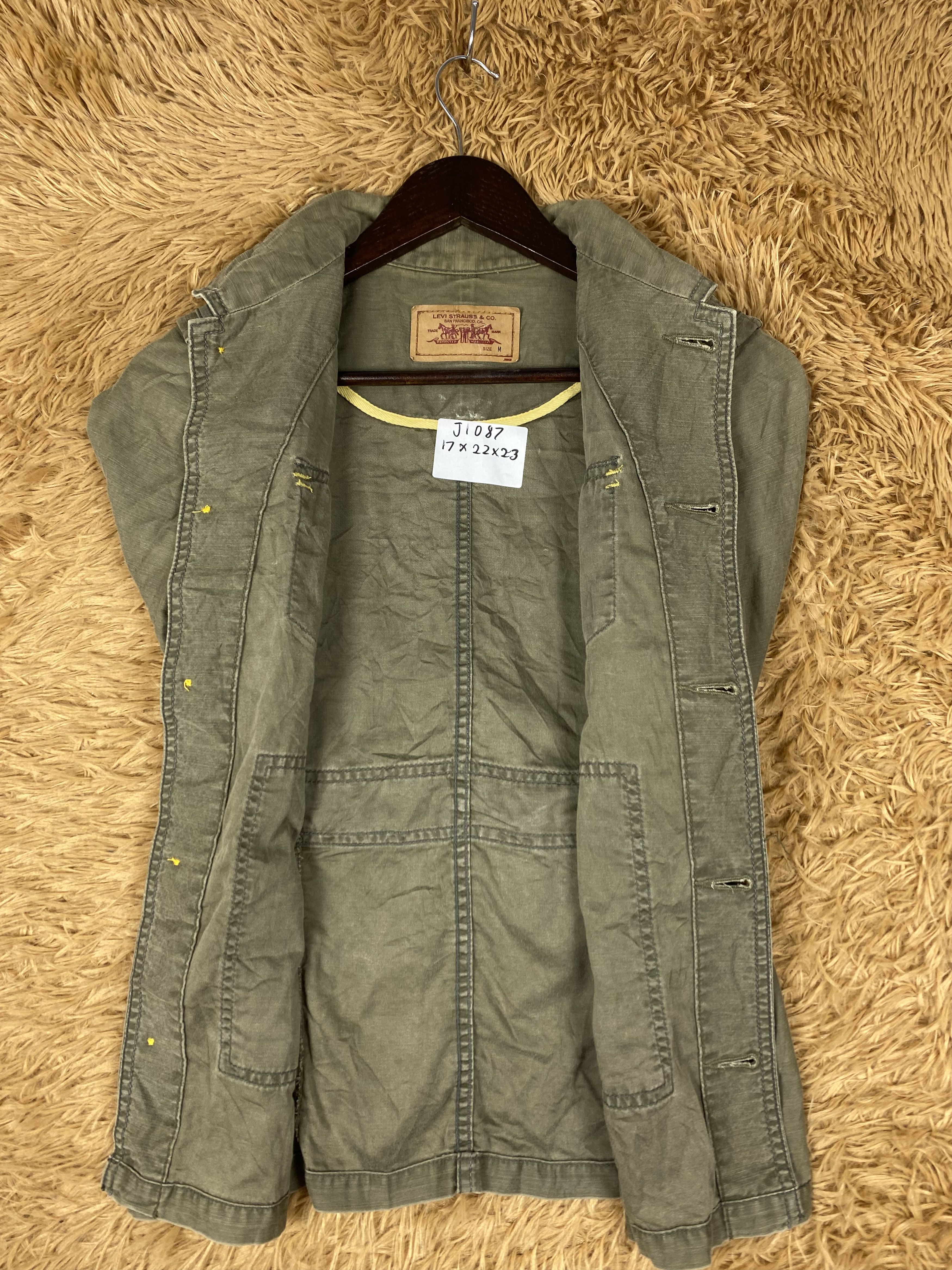 Levi's Vintage Levi's Multi Pocket Jacket DJ1087 Size US M / EU 48-50 / 2 - 6 Thumbnail