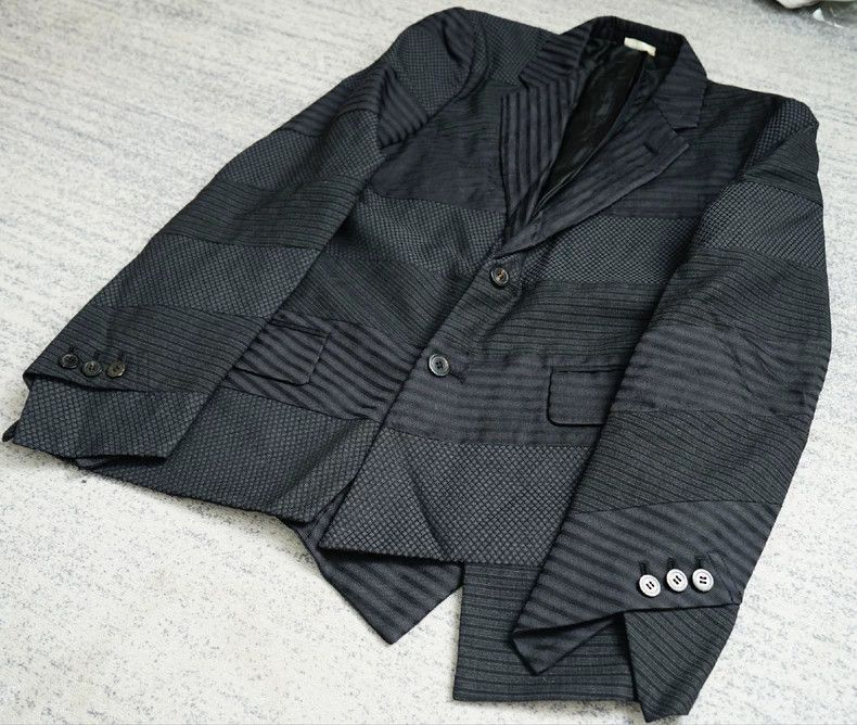 Comme des Garcons comme des garcons spiral-cut patchwork suit-2505 Size US XS / EU 42 / 0 - 2 Thumbnail