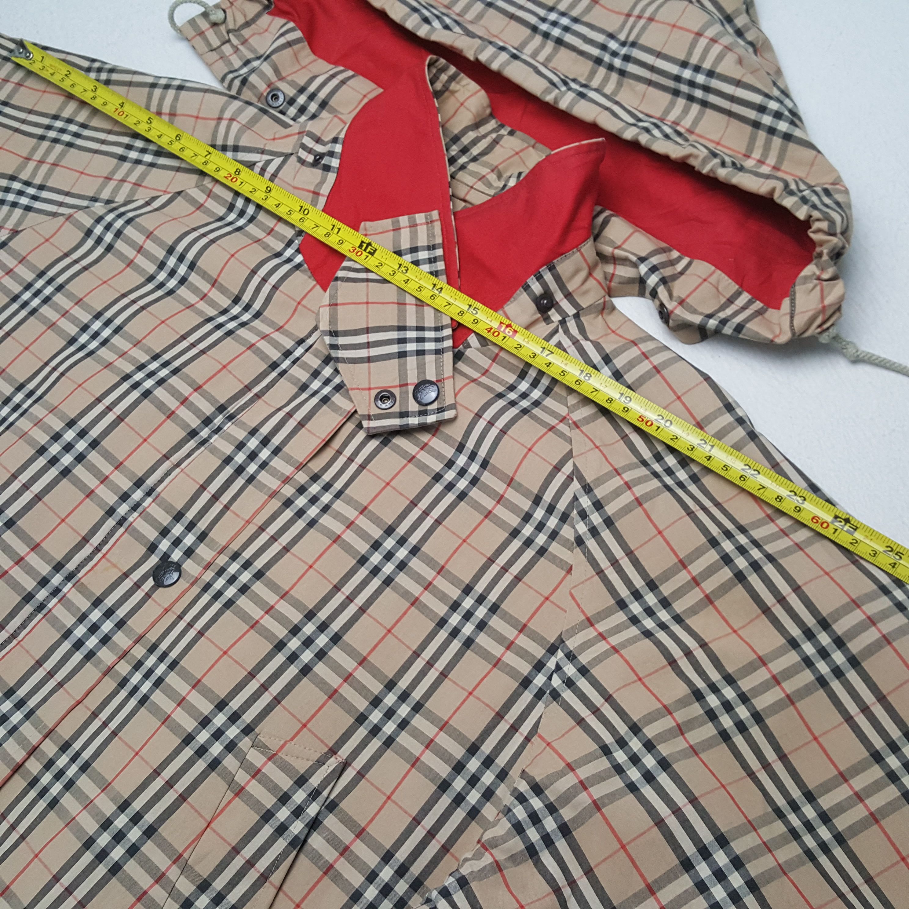 Burberry Burberrys Fashion Brand Nova Check Jacket C302N14 Size US XL / EU 56 / 4 - 4 Thumbnail