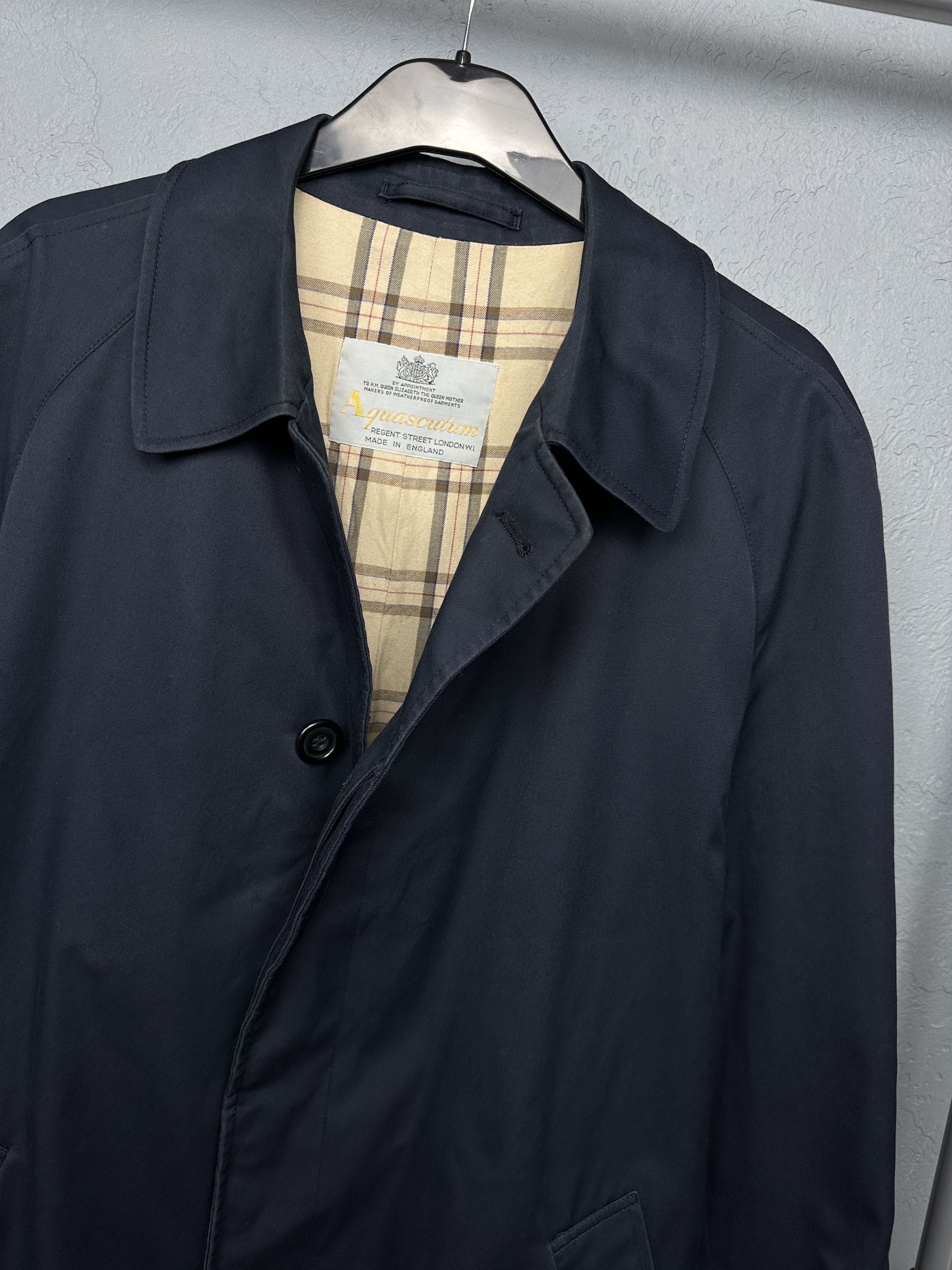 Aquascutum Aquascutum Vintage Mens Trench Coat Size US M / EU 48-50 / 2 - 2 Thumbnail