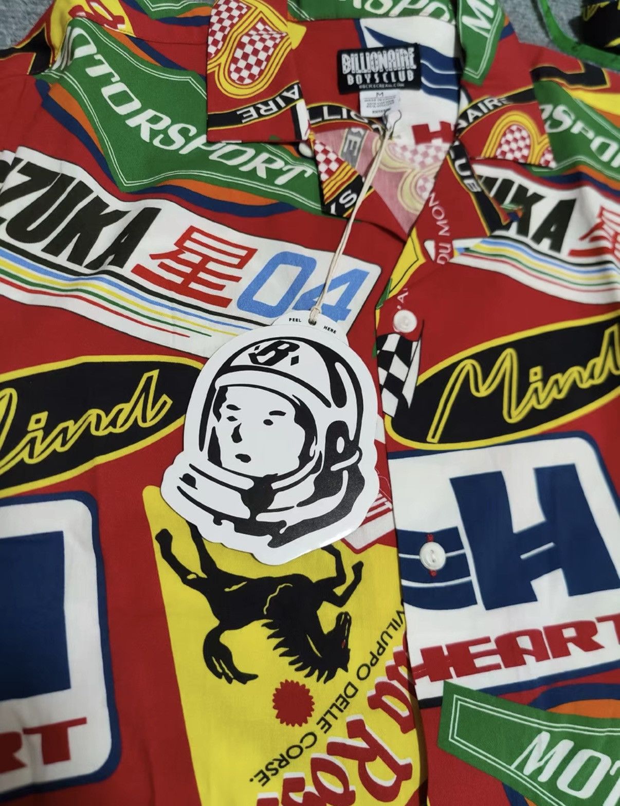 Billionaire Boys Club Racing-themed all-over print shirt by Billionaire Boys Club Size US M / EU 48-50 / 2 - 3 Thumbnail