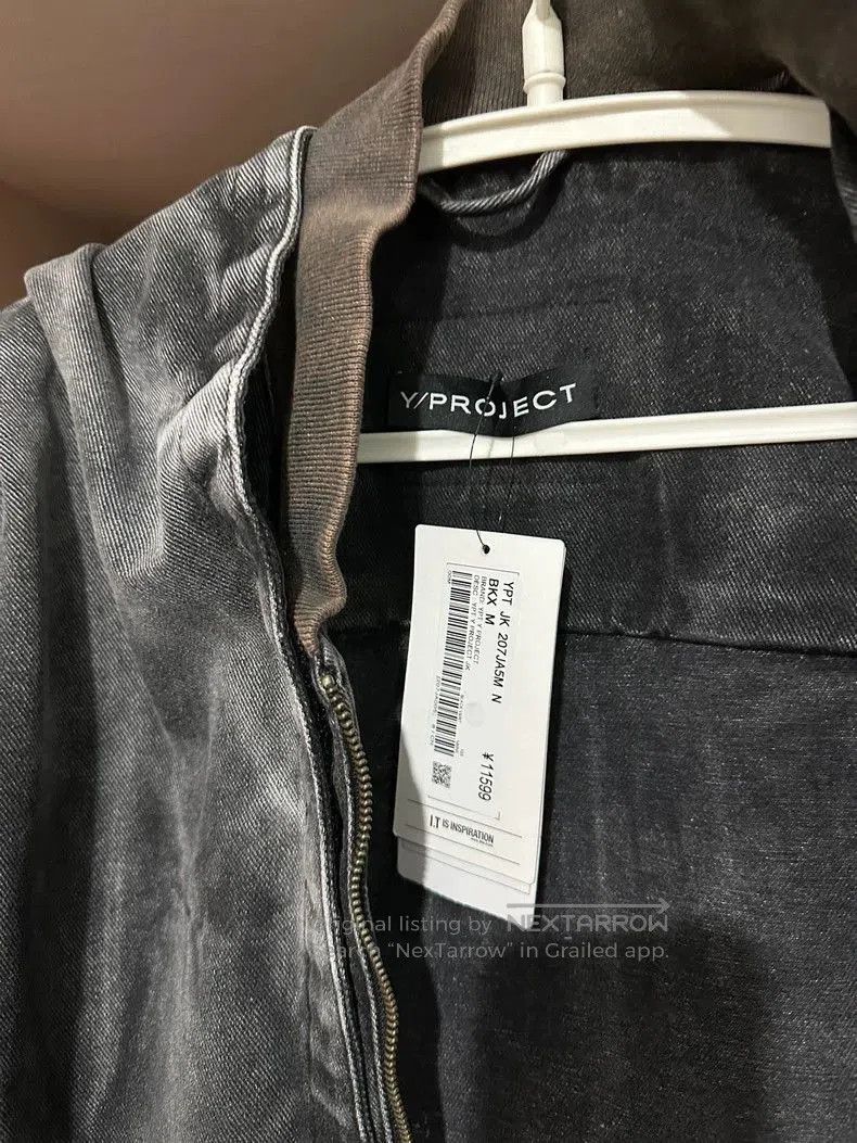 Yohji Yamamoto YProject Detachable Denim Jacket. Size US M / EU 48-50 / 2 - 3 Thumbnail