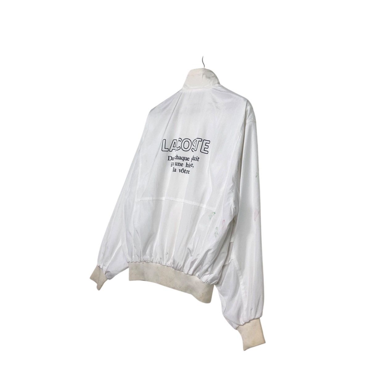 Japanese Brand × Vintage 📌Vintage Single Layer Bomber Jacket Chemise Lacoste Size US M / EU 48-50 / 2 - 11 Thumbnail