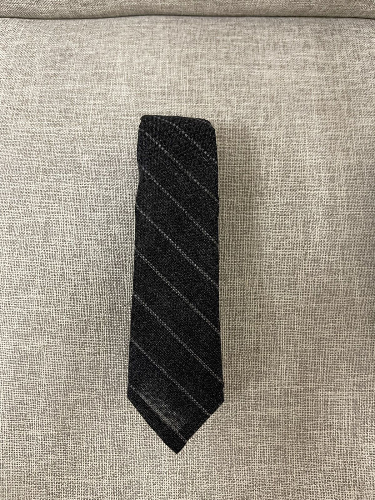 Thom Browne Thom Browne Grey Stripe - Tie Size ONE SIZE - 1 Thumbnail