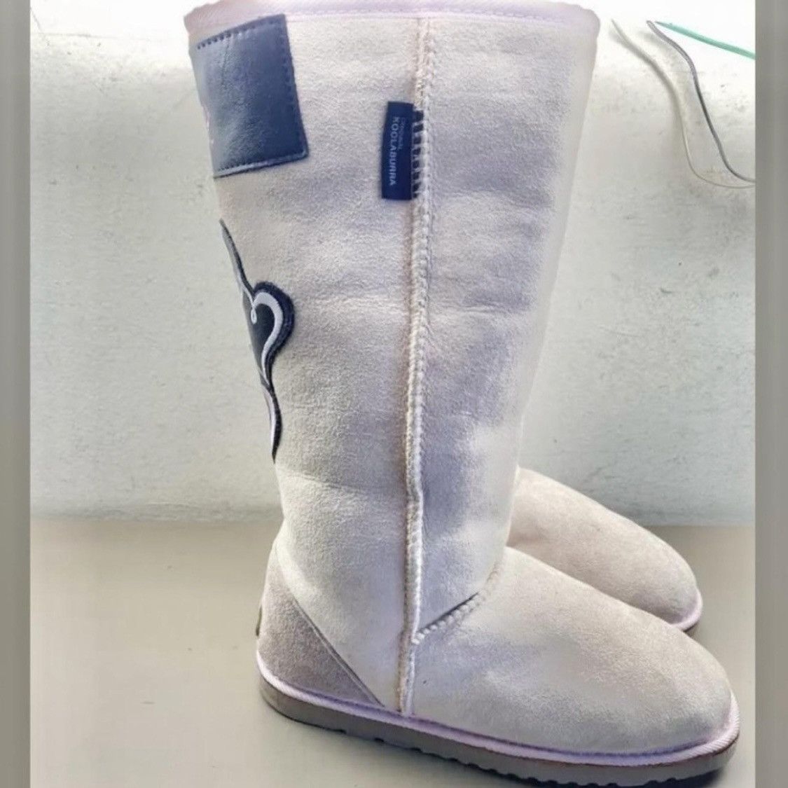 Koolaburra RARE 2000's 'Naughty Nice' Ugg Boots! Size US 7.5 / IT 37.5 - 2 Thumbnail