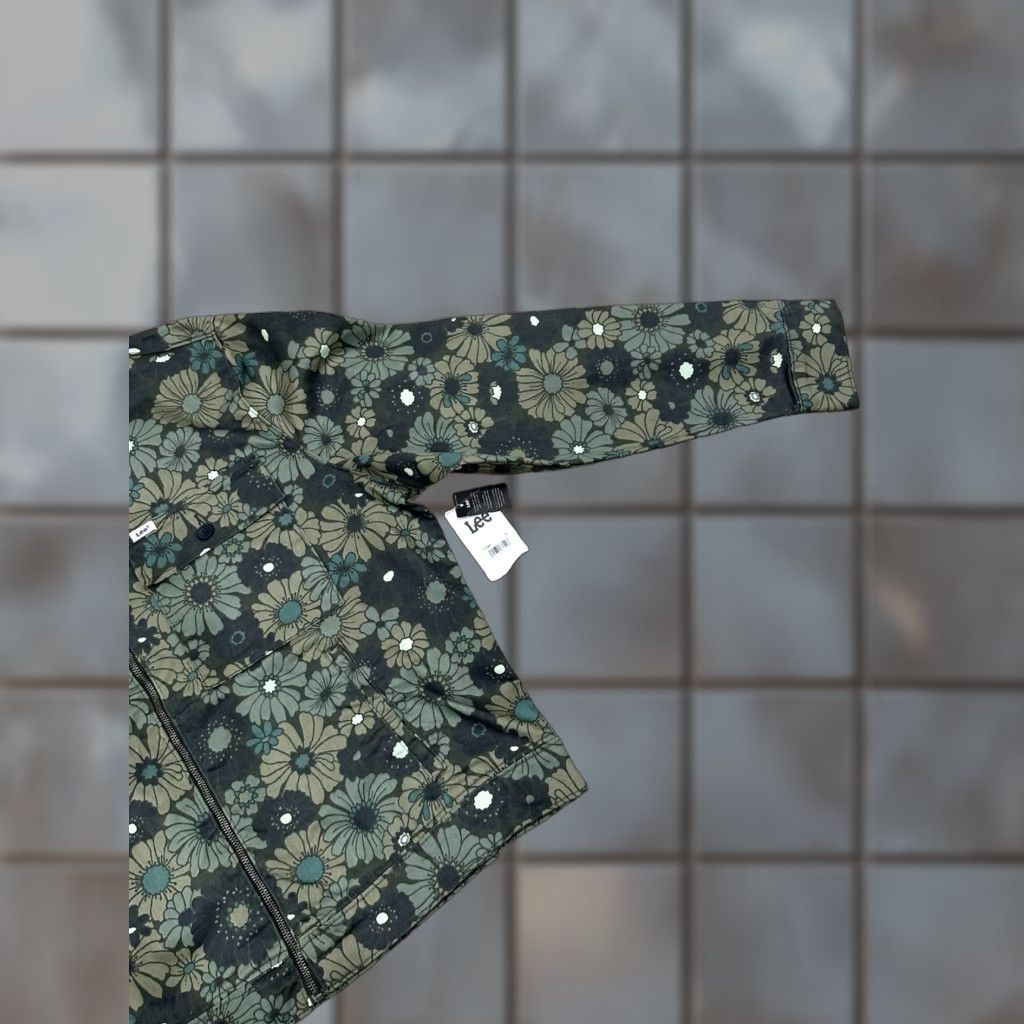 Lee Lee Heritage Chetopa Twill Workwear Jacket Mens XL Floral Green NWT Size US XL / EU 56 / 4 - 1 Thumbnail