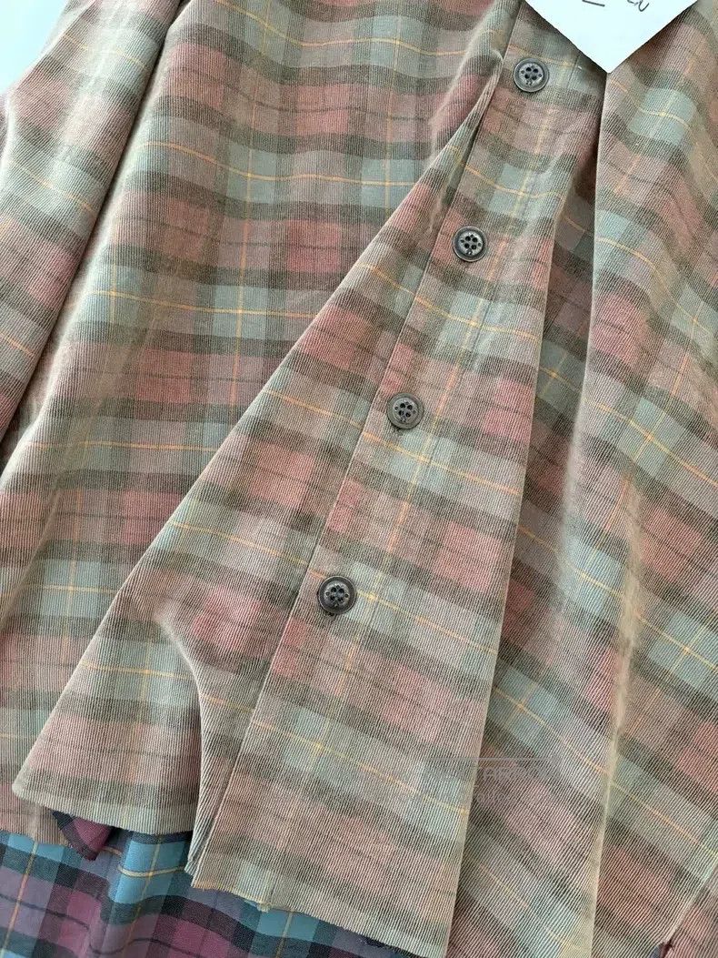 Greg Lauren Greg Lauren Checked Shirt Size US XL / EU 56 / 4 - 5 Thumbnail