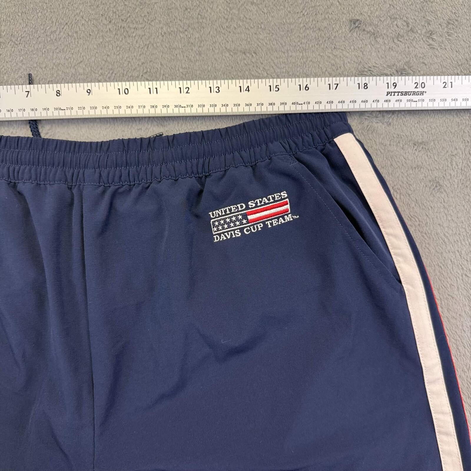 USA Olympics USTA Offical United State Davis Cup Team Men's Track Pants Size ONE SIZE - 6 Thumbnail