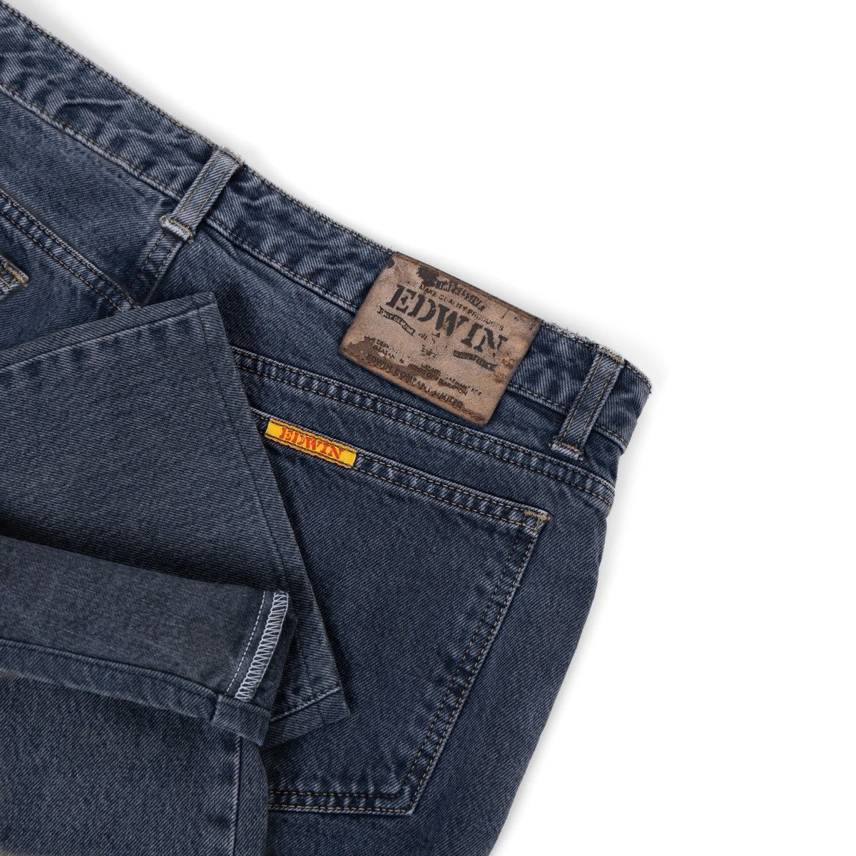 Edwin Edwin London Slim Womens Vintage 90s Jeans Blue Japan Denim Size 36" / US 14 / IT 50 - 6 Thumbnail