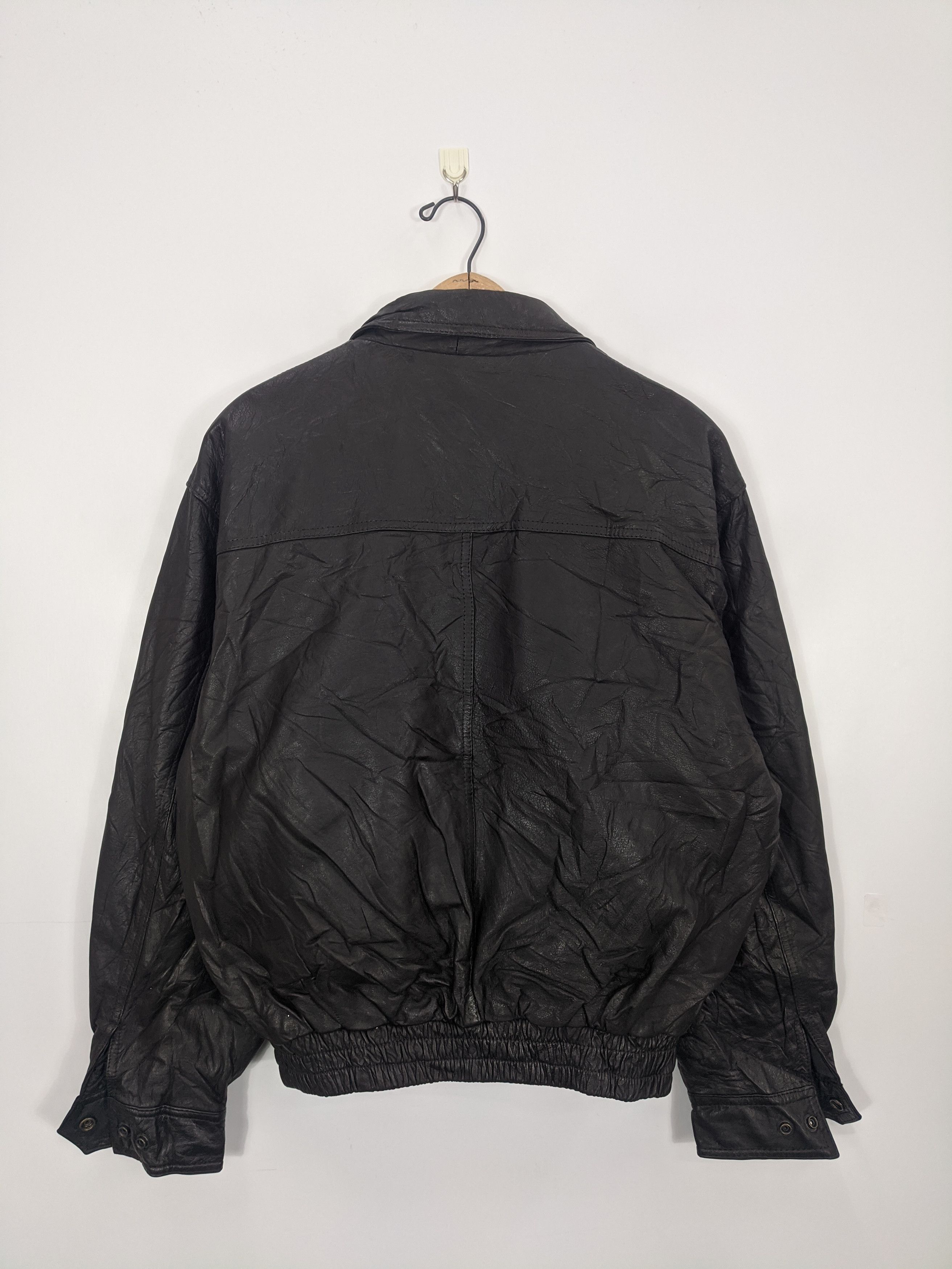 Japanese Brand D’Homme A Homme Leather Jacket Heavy J0344 Size US L / EU 52-54 / 3 - 3 Thumbnail