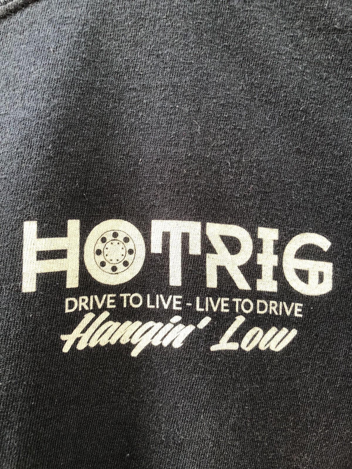 Harley Davidson Sunfaded Distressed Hotrig Apparel Truck Tshirts Size US XL / EU 56 / 4 - 16 Thumbnail