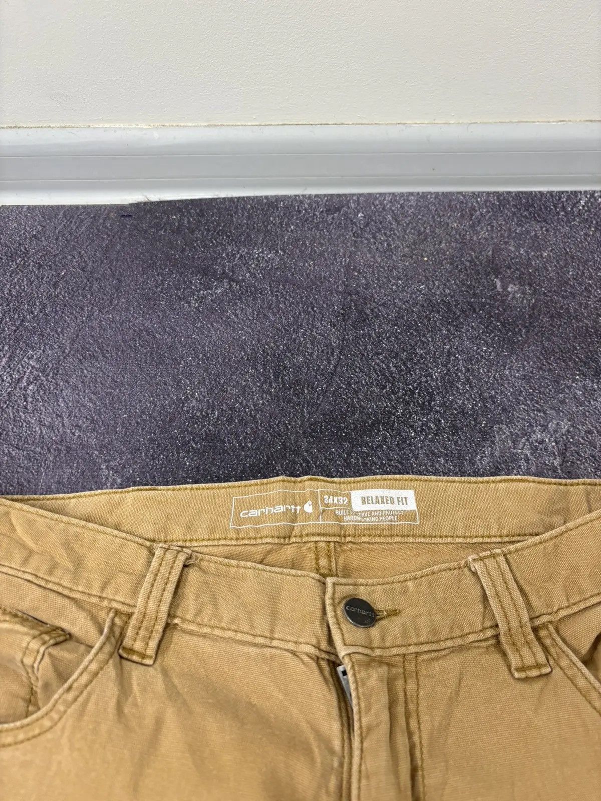Carhartt × Vintage Vintage Carhartt Y2K Rugged Flex Relaxed Fit Pants Jeans Size US 34 / EU 50 - 12 Thumbnail
