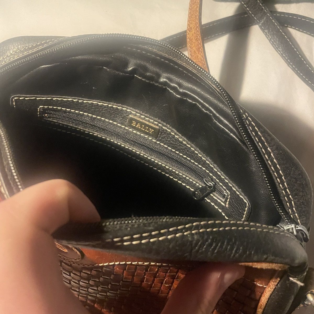Bally Bally Brown and black shoulder bag Size ONE SIZE - 4 Thumbnail