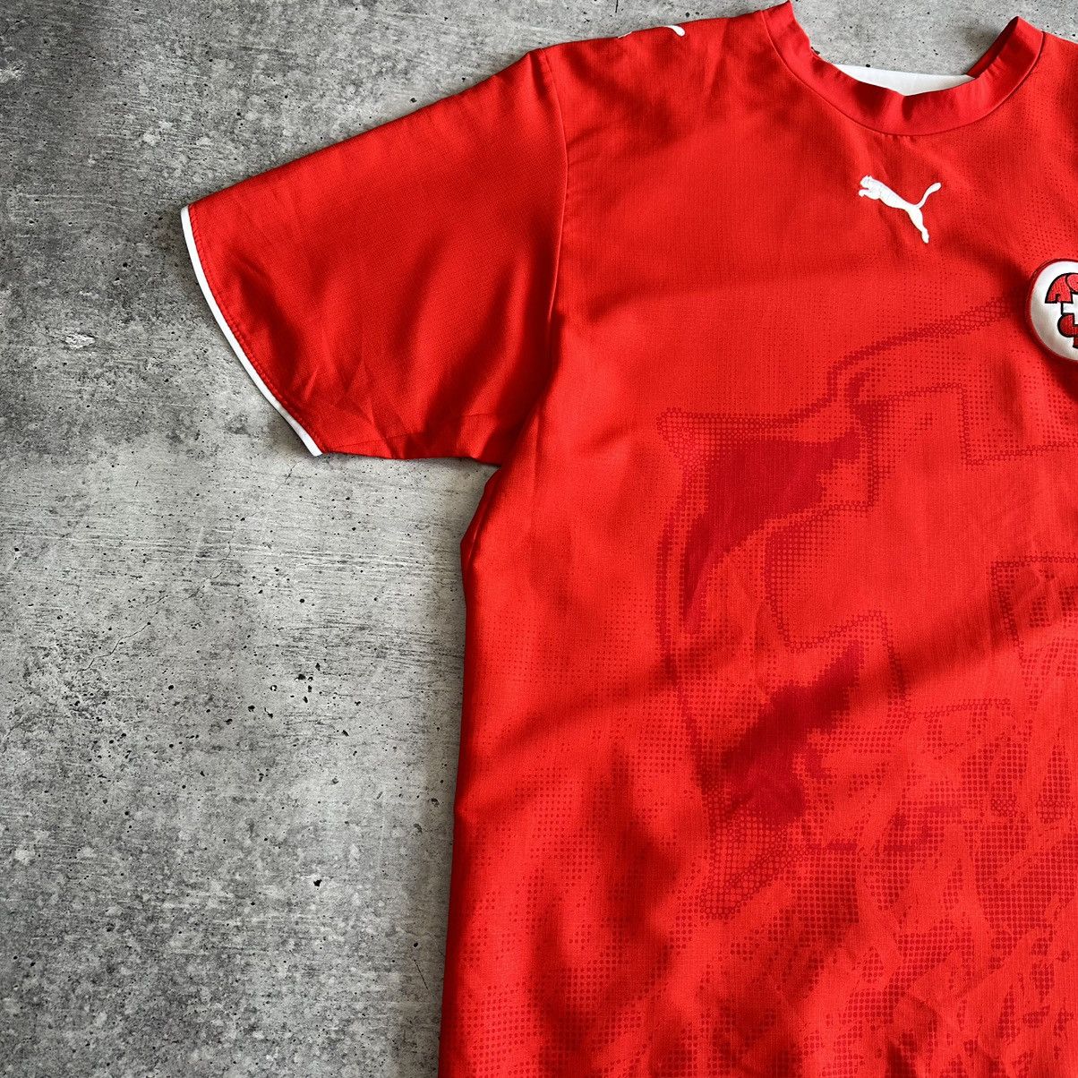 Puma Puma Switzerland 2006-2008 Home Football Shirt Soccer Jersey Size US L / EU 52-54 / 3 - 2 Thumbnail