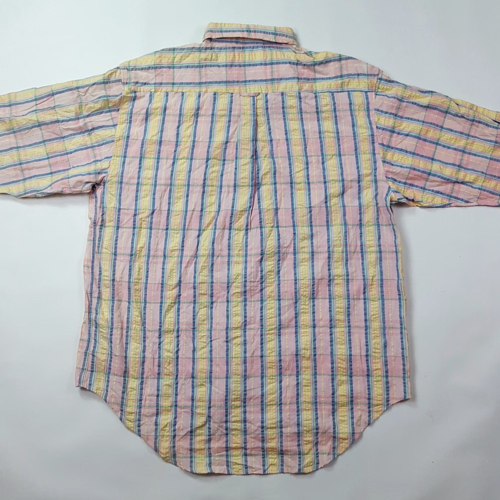 Vintage VINTAGE Duck Head Shirt XL Pink Plaid Button-Up Collared 90s Retro Workwear Mens Size US XL / EU 56 / 4 - 7 Thumbnail