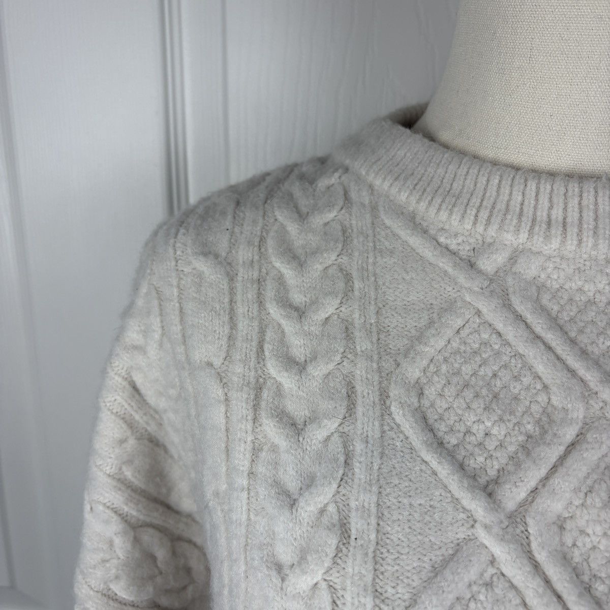 Other Aelfric Eden cream cable knit sweater Size S / US 4 / IT 40 - 3 Thumbnail
