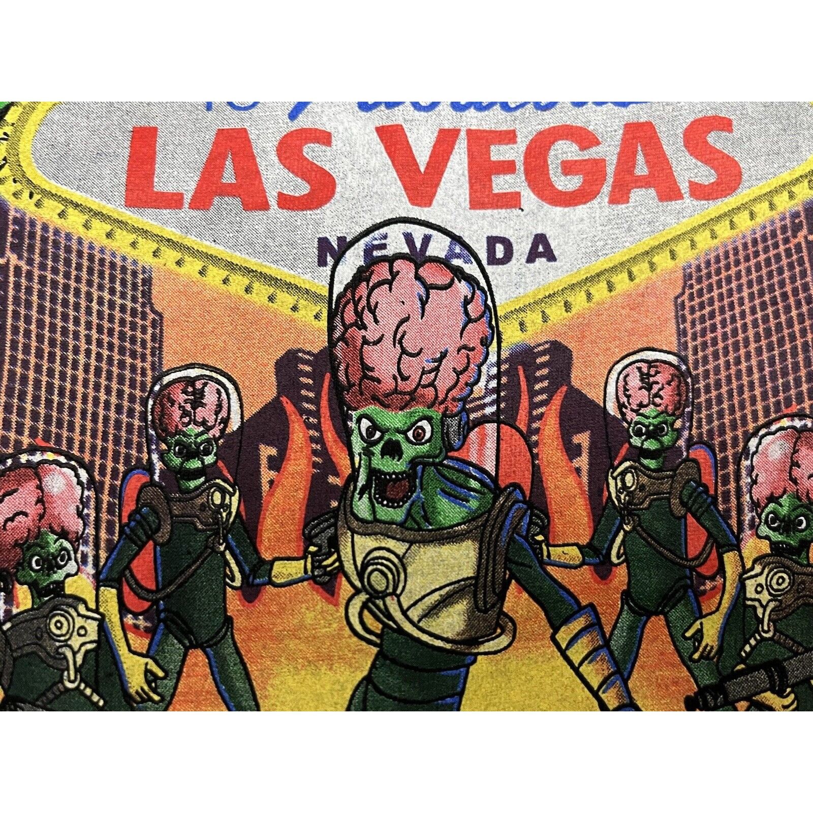 Other Las Vegas T Shirt Area 51 Aliens Mars Attacks Tee XL Size US XL / EU 56 / 4 - 5 Thumbnail