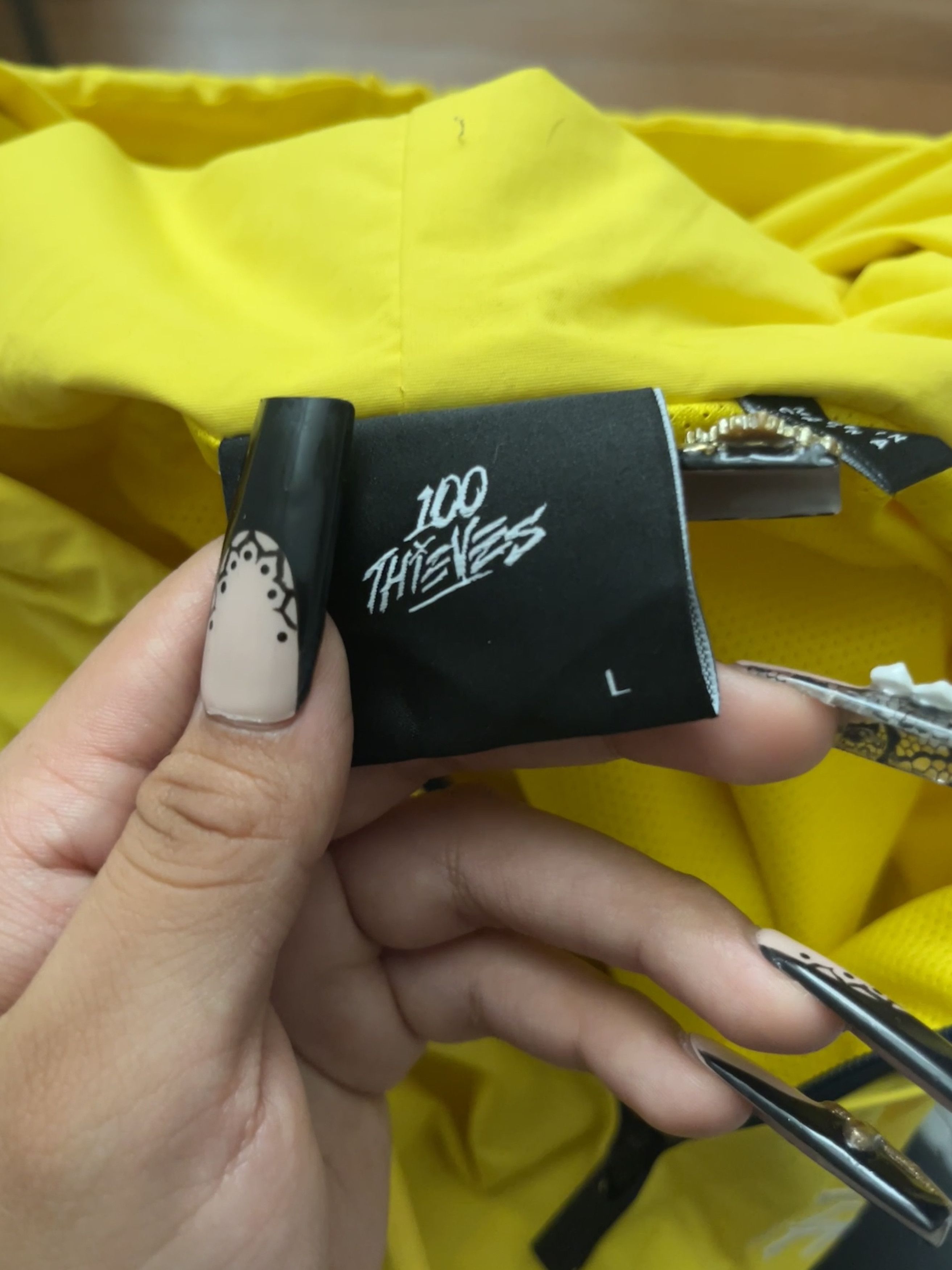 100 Thieves 100 Thieves Courage Windbreaker Navy Size US L / EU 52-54 / 3 - 3 Thumbnail