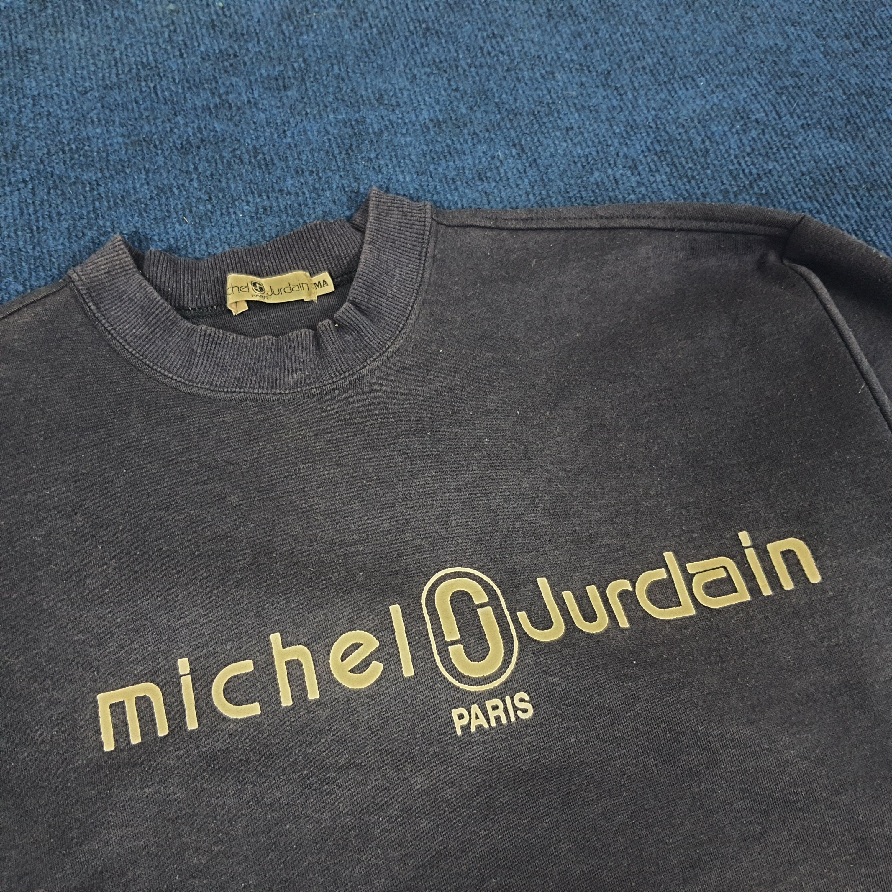 Other Vintage Michel Jurdain Paris Luxury Watch Brand Sweatshirt Size US M / EU 48-50 / 2 - 2 Thumbnail