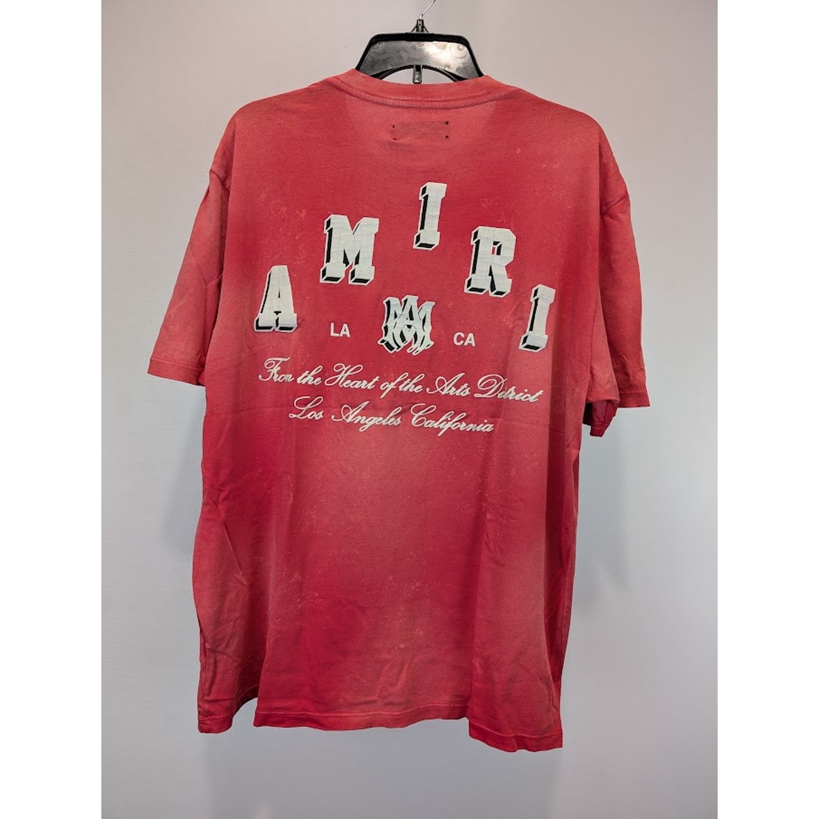 Amiri o1rshd1 Vintage Collegiate Tee T-Shirt in Red Size US XL / EU 56 / 4 - 12 Thumbnail