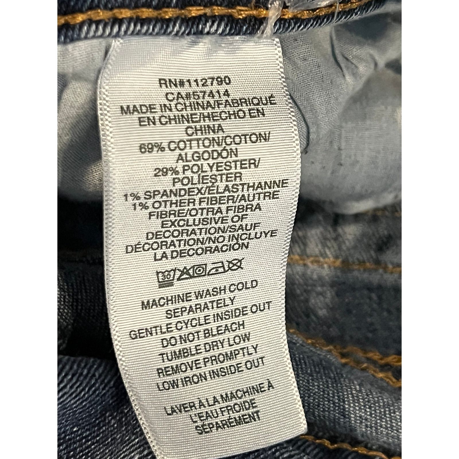 True Religion True Religion Relaxed Skinny Rocco Jeans Mens 38x29 Size US 38 / EU 54 - 5 Thumbnail