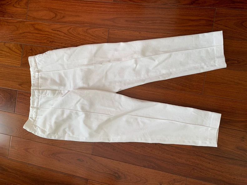 Loro Piana LORO PIANA White trousers Size 27" / US 4 / IT 40 - 1 Thumbnail
