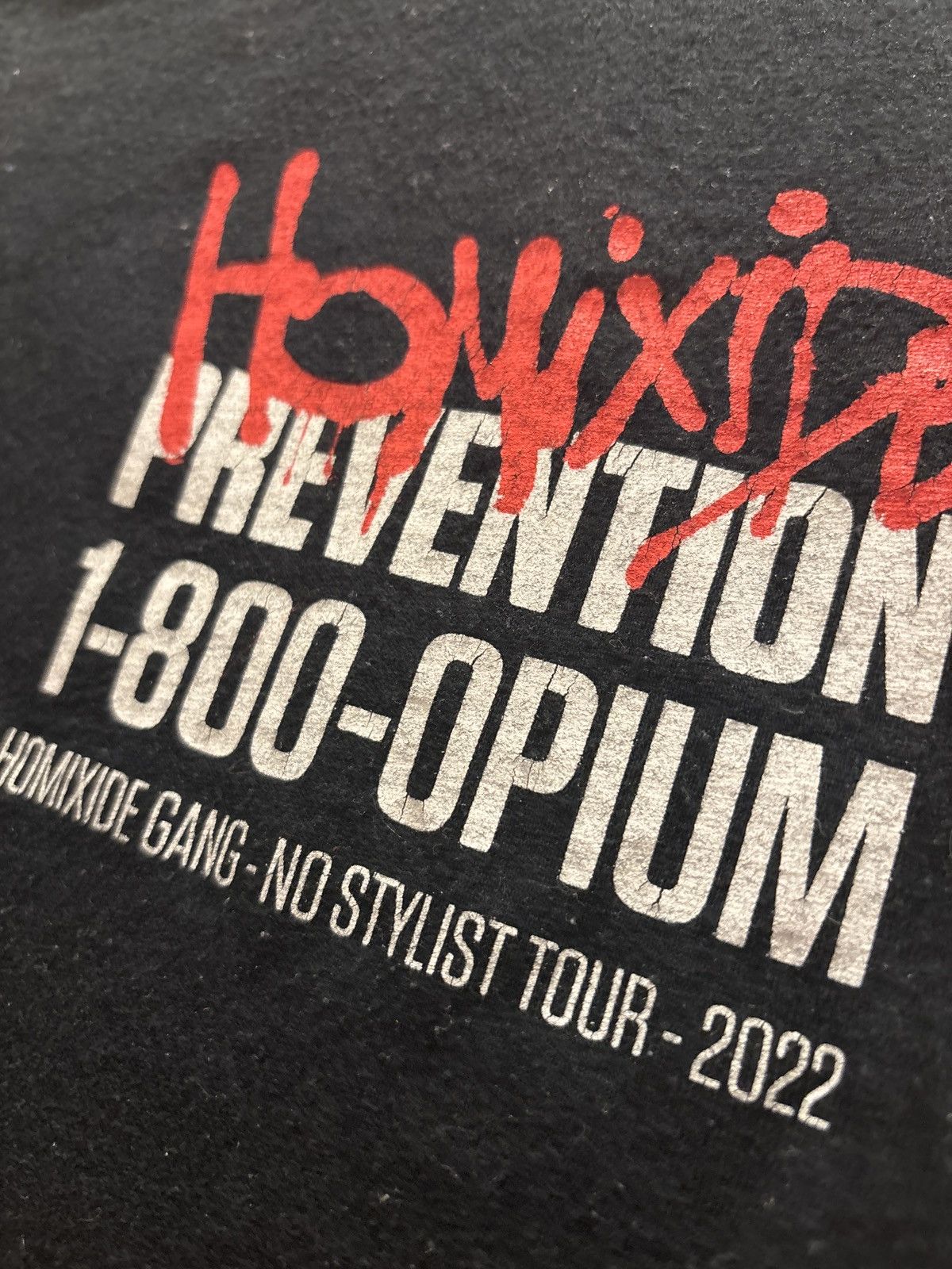 HXG HXG x No Stylist Tour “Homixide Prevention” Tee Size US XL / EU 56 / 4 - 4 Thumbnail