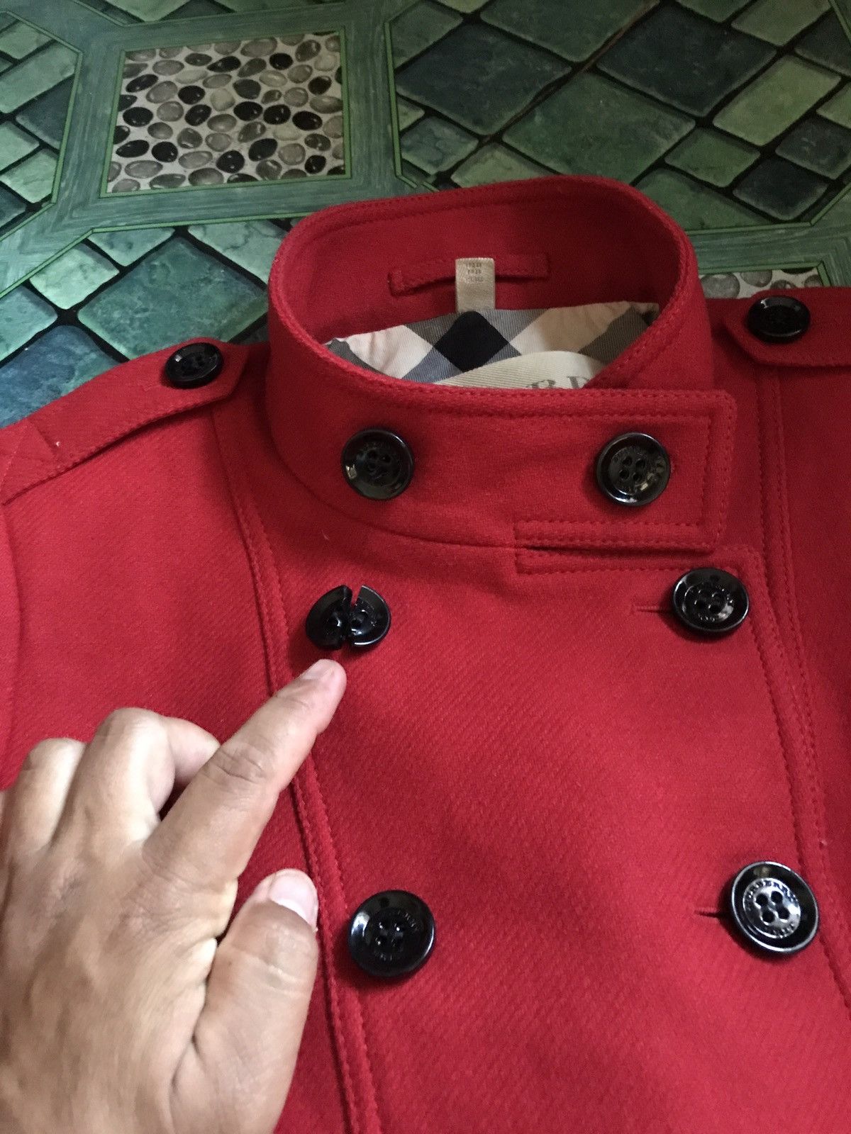 Burberry × Burberry Prorsum VINTAGE BURBERRY BRIT WOOL JACKET Size M / US 6-8 / IT 42-44 - 20 Thumbnail