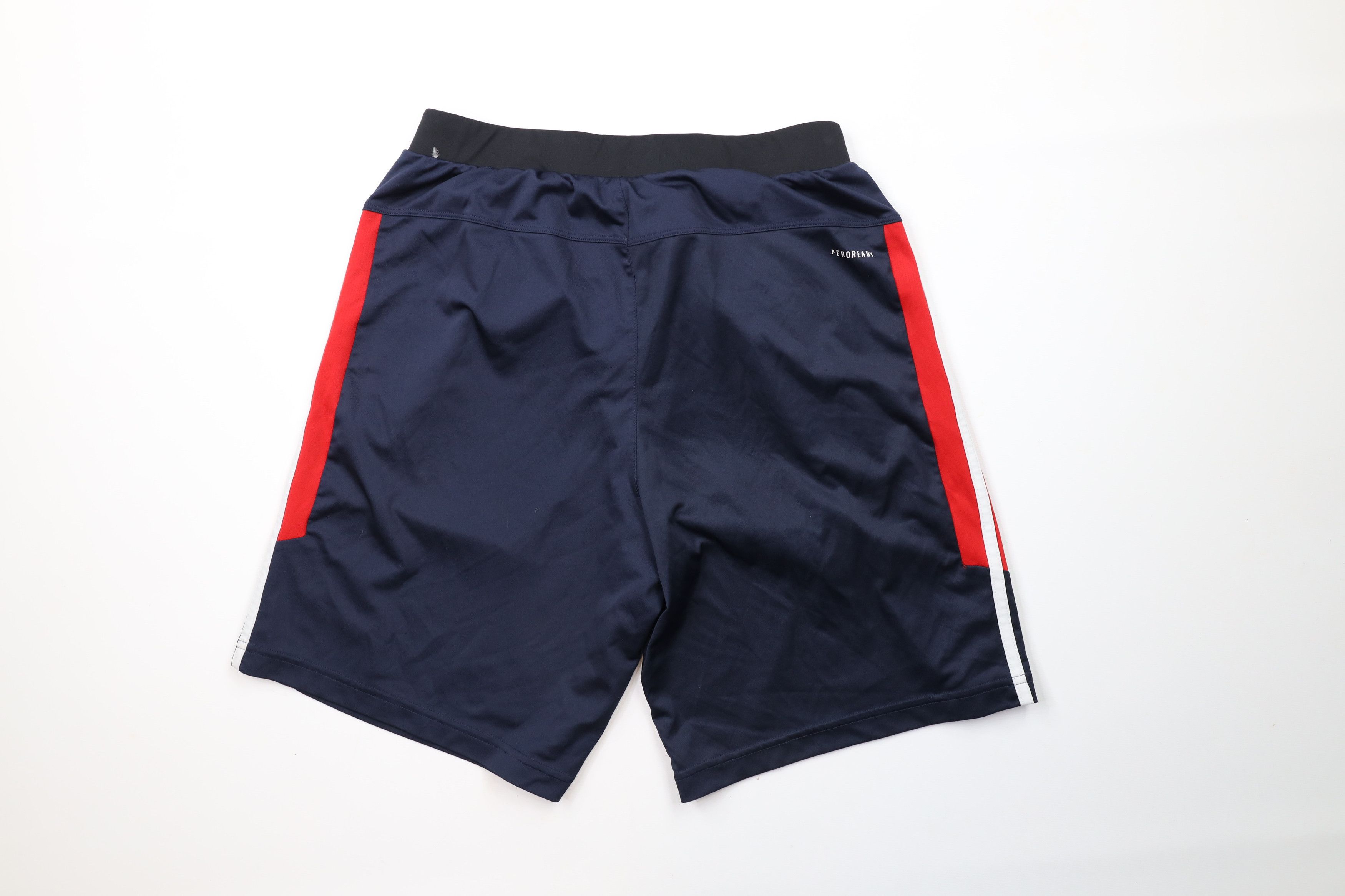 Adidas × Vintage Vintage Adidas Striped Running Jogging Soccer Shorts Blue Size US 32 / EU 48 - 8 Thumbnail