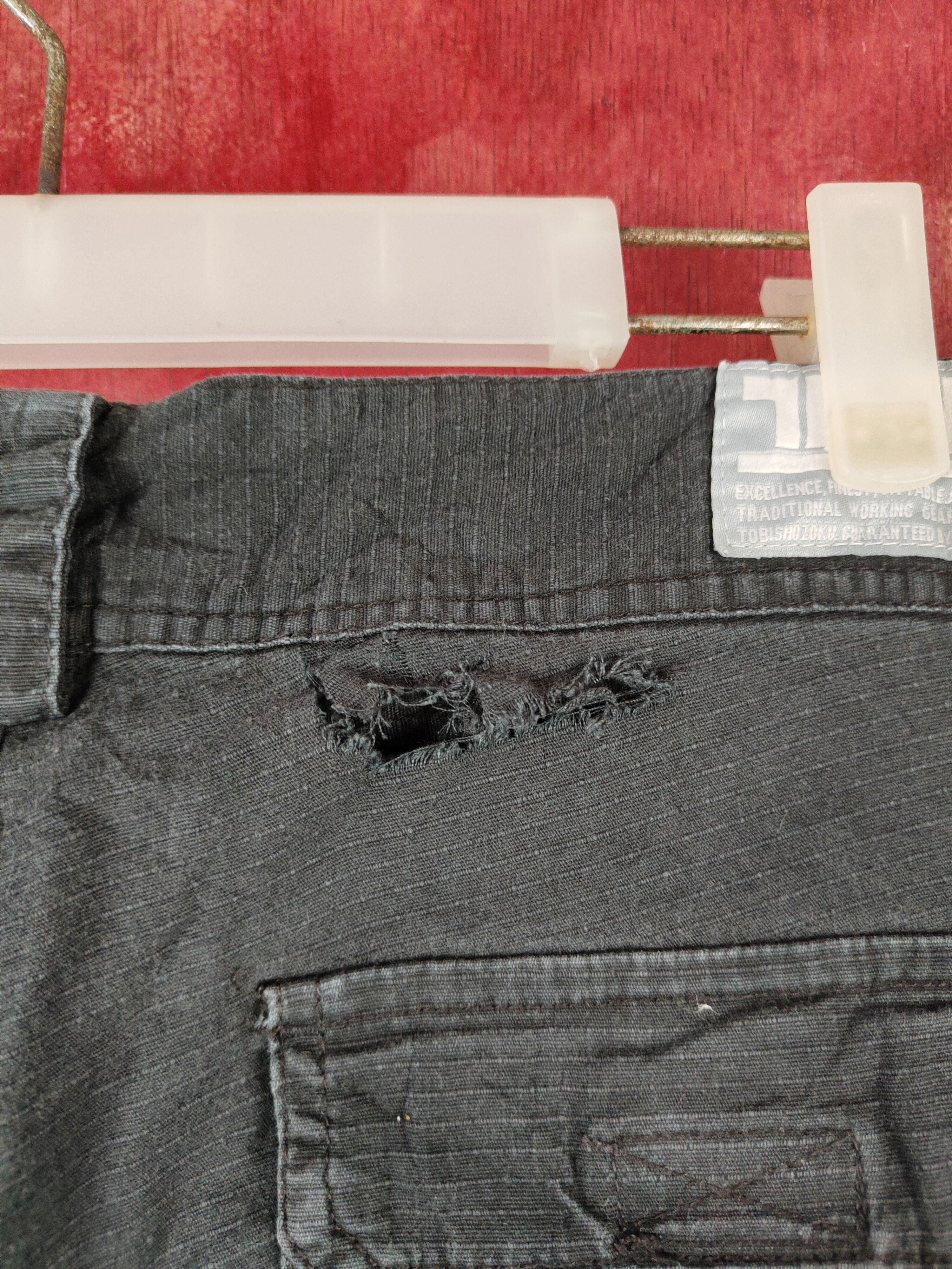 Japanese Brand Toraichi Black Multipocket Tactical Jogger Pants #S1294 Size US 32 / EU 48 - 10 Thumbnail