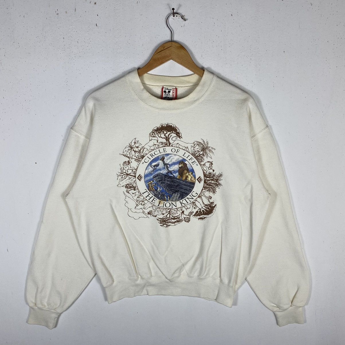 Disney × Vintage VINTAGE 90's THE LION KING MOVIE DISNEY CARTOON CREWNECK Size US M / EU 48-50 / 2 - 2 Thumbnail