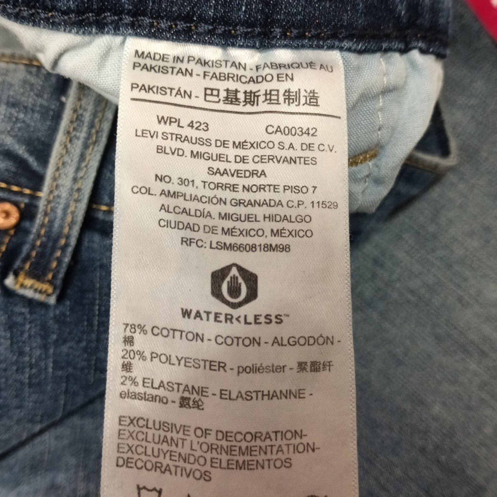 Levi's Levi’s Jeans Women's Blue Bootcut Mid Rise 28S W39 L30 Size 39" - 6 Thumbnail