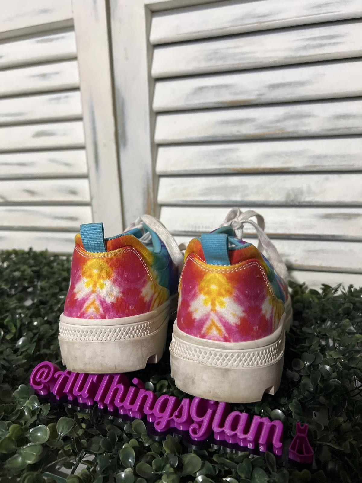 SKECHERS Skechers Roadies berkeley blocks Tie-Dye chunky Sneakers Size US 10 / EU 43 - 5 Thumbnail