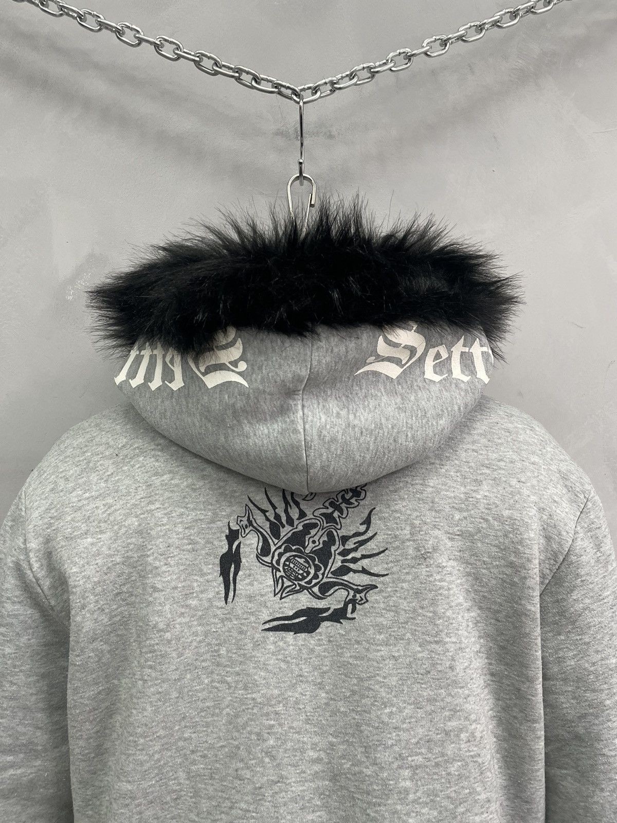 Seditionaries opium fur hood gothic If six was nine hoodie archive y2k Size US M / EU 48-50 / 2 - 8 Thumbnail