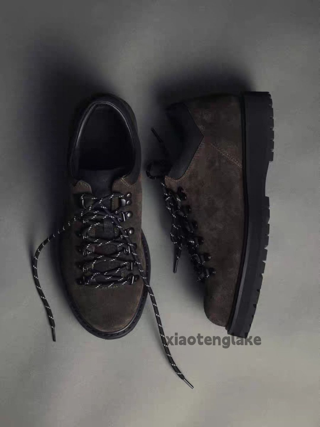 Vintage Unisex outdoor utility workwear hiking mountain boots shoes Size US 10 / EU 43 - 3 Thumbnail