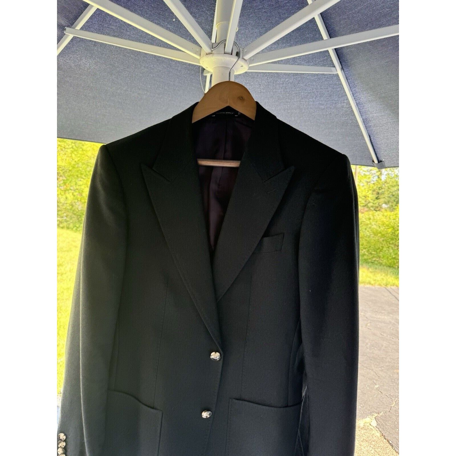 Suitsupply Suitsupply Washington Teal Blue 42L Peak Lapel Angelico Size 42L - 1 Thumbnail