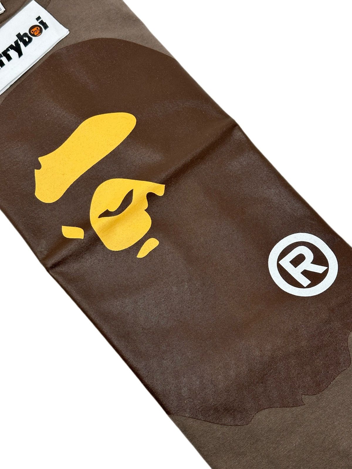 Bape BAPE Big Ape Head Tee Brown Size US XXL / EU 58 / 5 - 5 Thumbnail