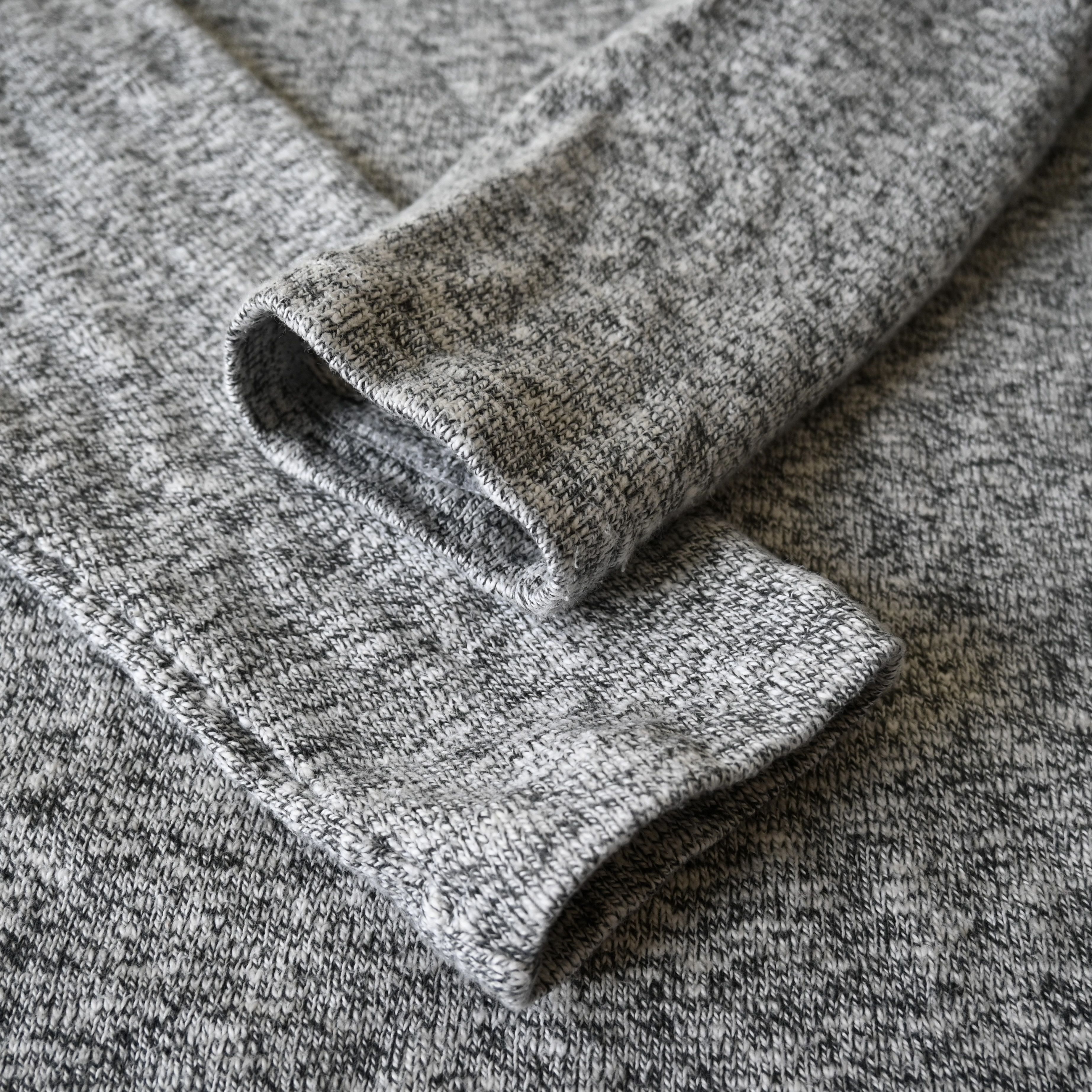 Japanese Brand Tieasy melange knit cotton boatneck shirt, made in Japan Size US M / EU 48-50 / 2 - 12 Thumbnail