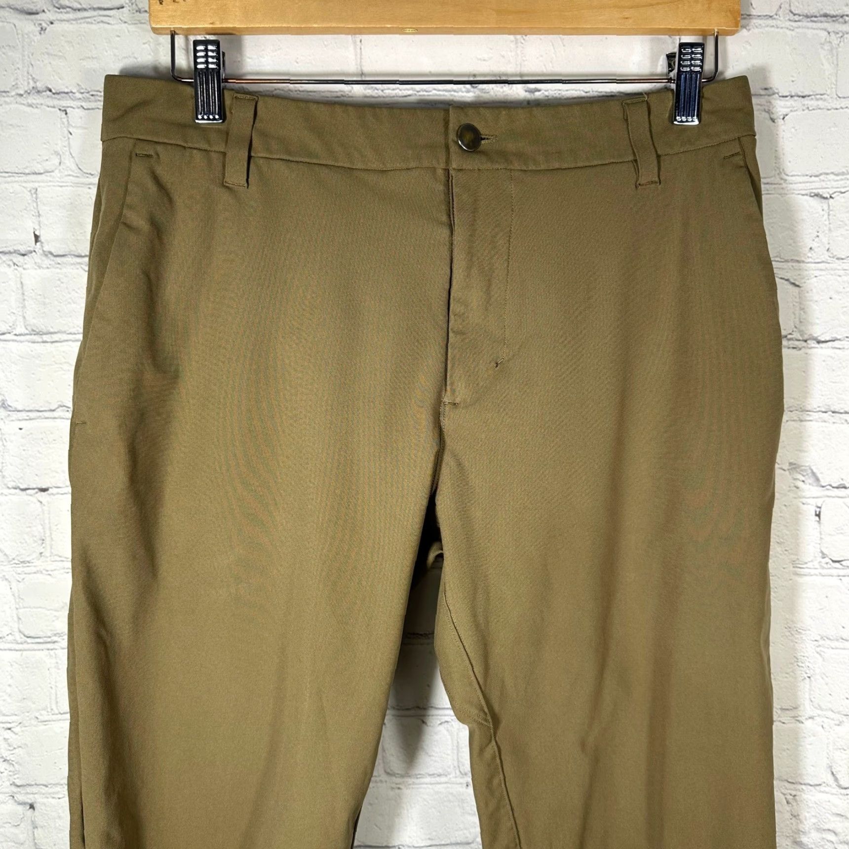 Lululemon Lululemon Commission Classic Fit Pants Mens 32 Brown Chino Trousers LM5985S Size US 32 / EU 48 - 2 Thumbnail