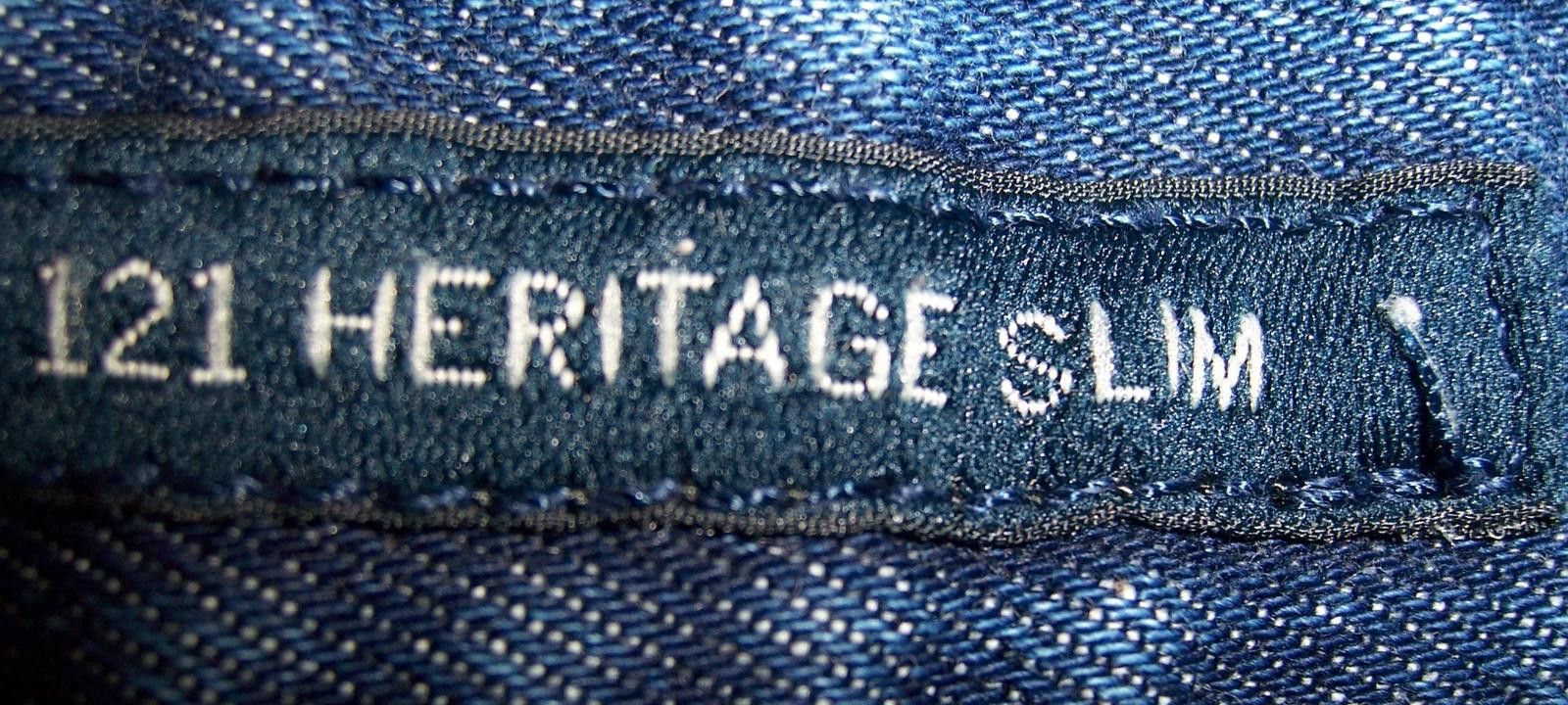 Lucky Brand Lucky Brand 121 Heritage Slim Men's Jeans 28w x 32 - Raw Hem Size US 28 / EU 44 - 5 Thumbnail