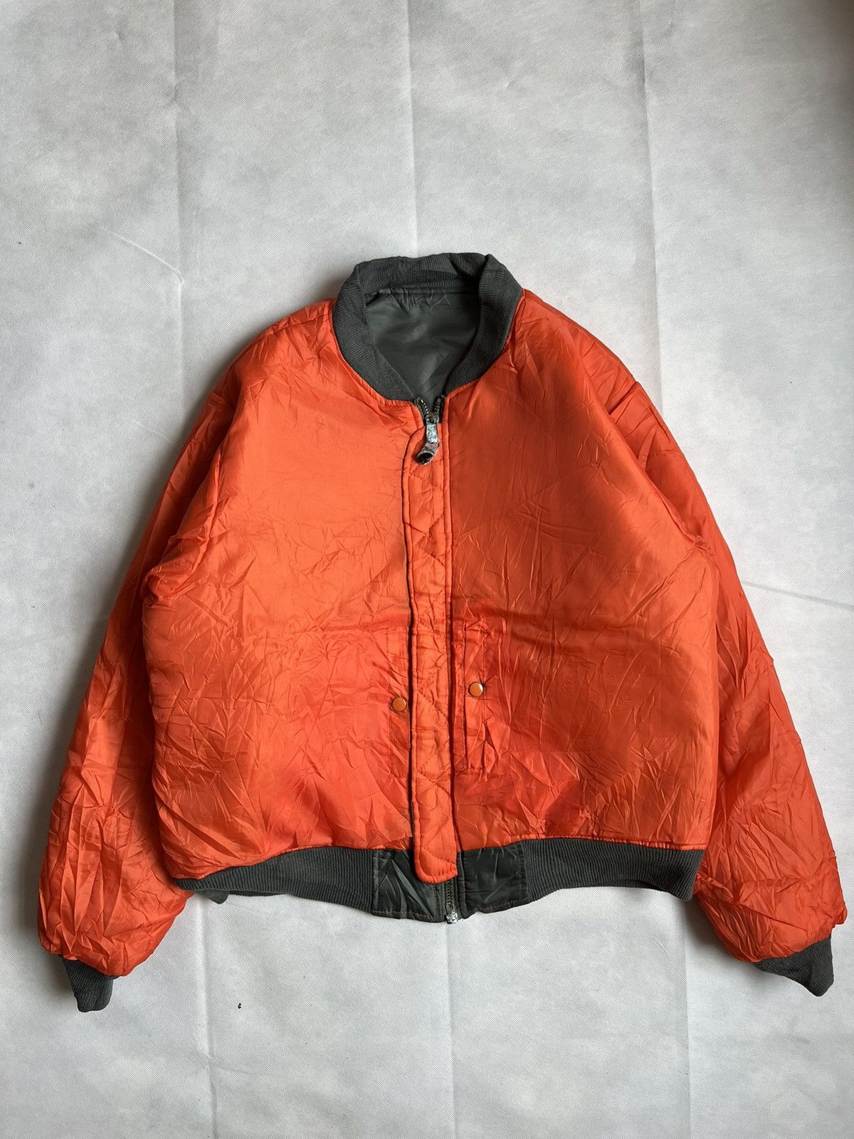 Japanese Brand Vintage Bomber Jacket Ma-1 Flyers Intermediate Size US L / EU 52-54 / 3 - 13 Thumbnail