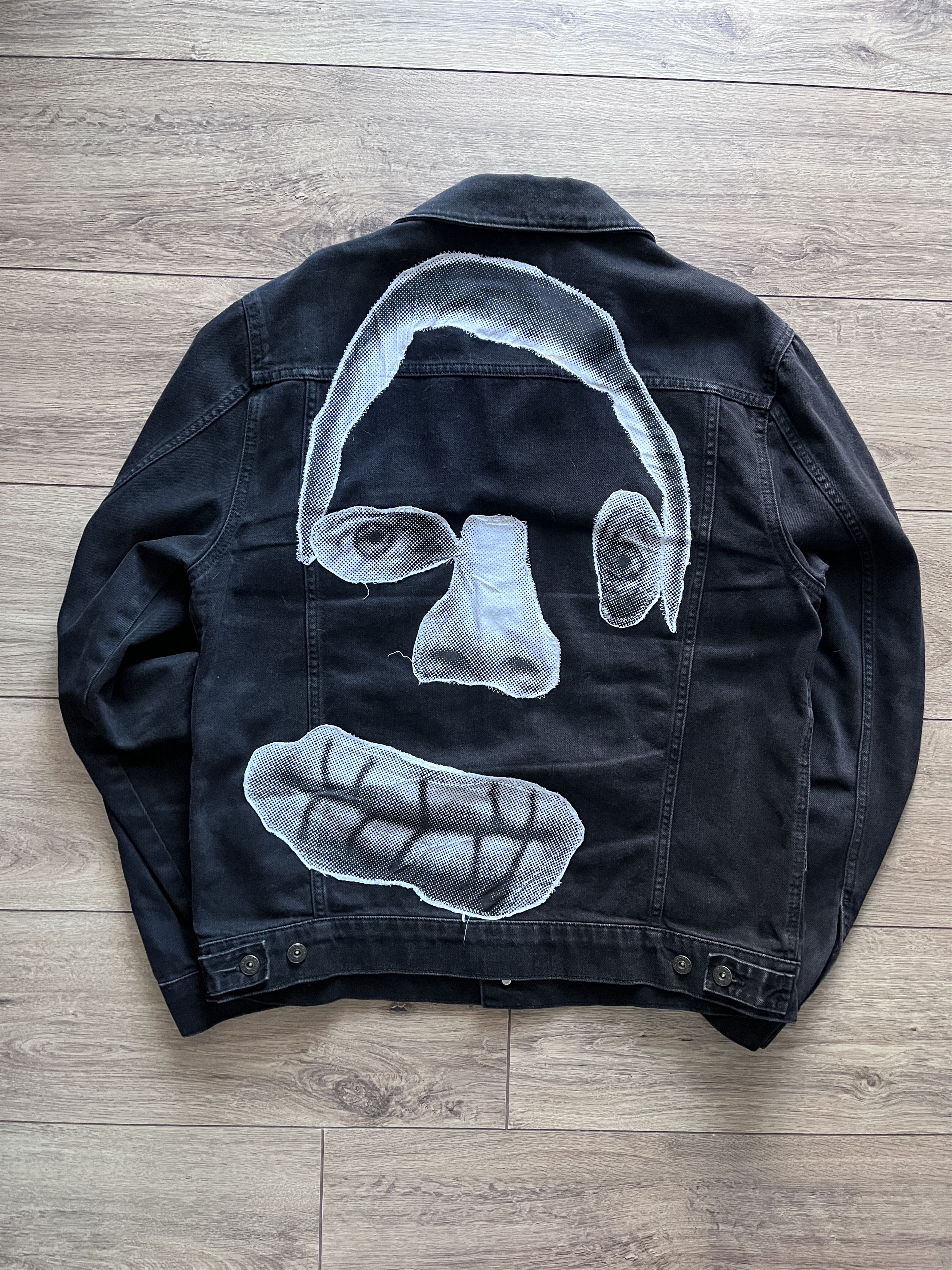 Other Custom Denim Jacket Reworked Art Size US XL / EU 56 / 4 - 1 Thumbnail