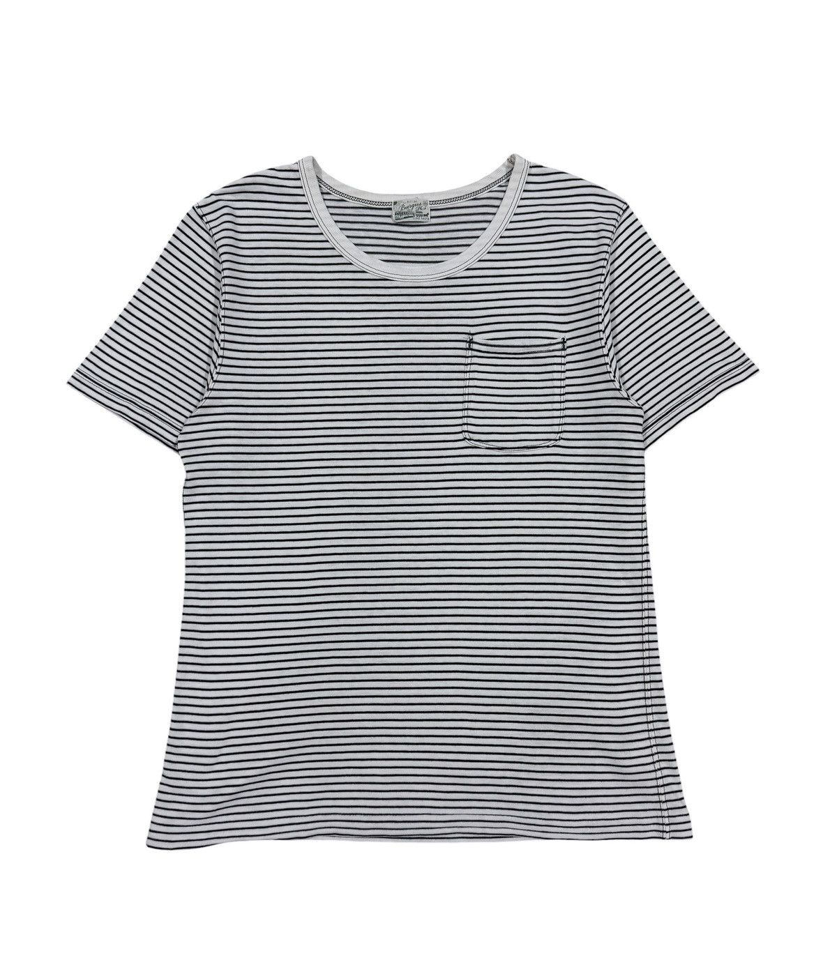 Burgus Plus Burgus Plus Striped Pocket Tee Size US L / EU 52-54 / 3 - 1 Thumbnail