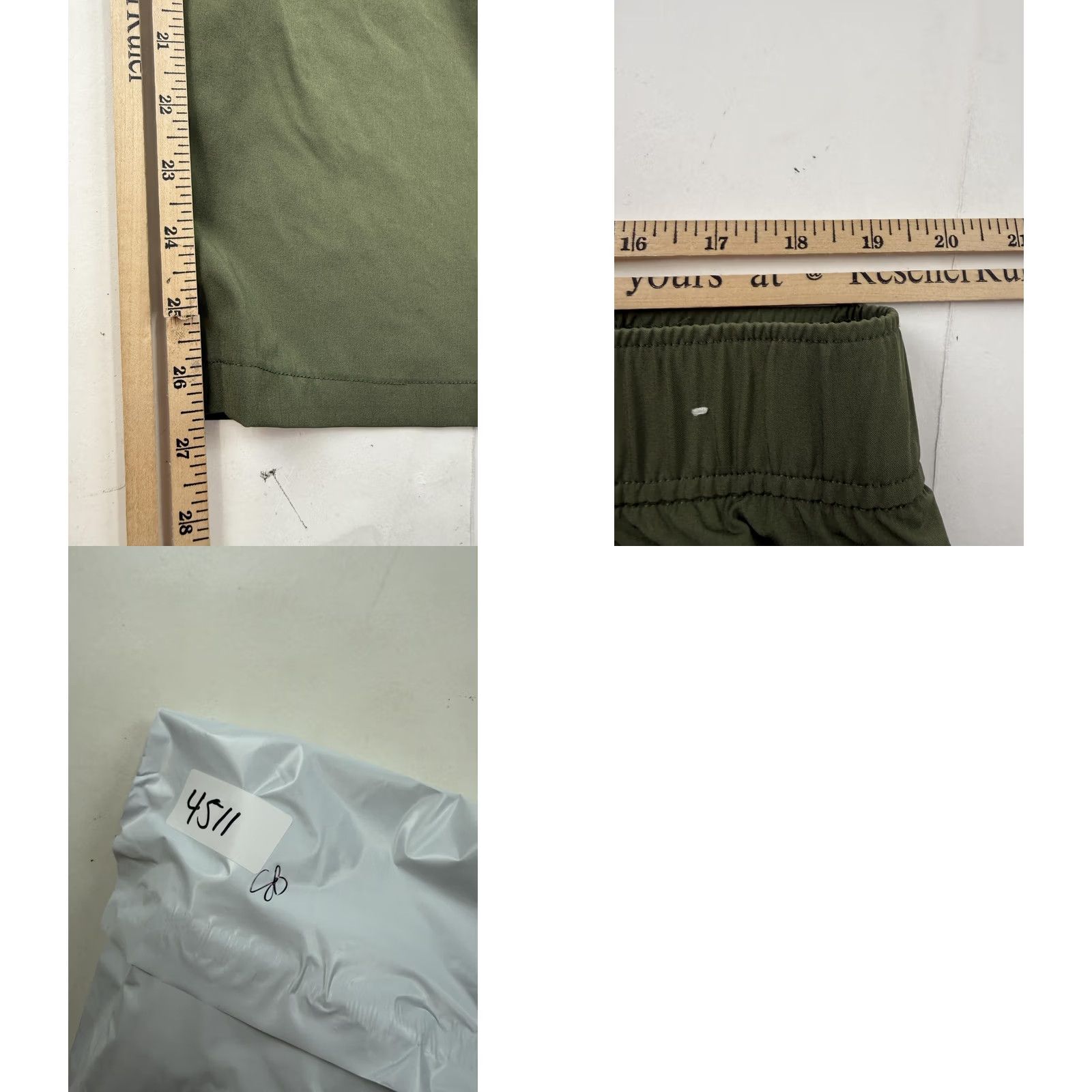 Eddie Bauer Eddie Bauer Pants Womens XL Green Pull On Elastic Waist Hiking Travel Khakis Size 40" / US 18 - 8 Thumbnail