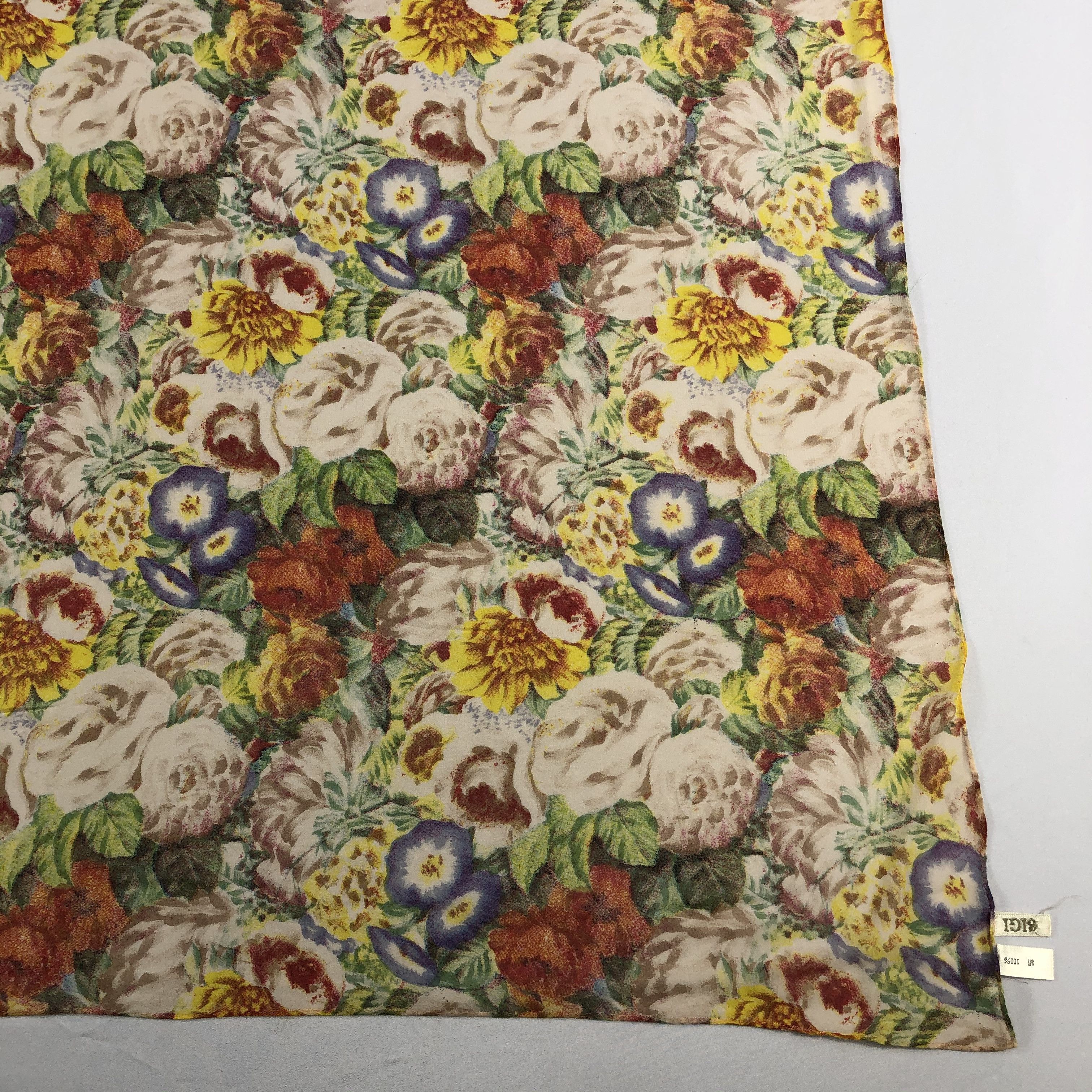 Vintage Vintage The Gigi Silk Scarf Size ONE SIZE - 4 Thumbnail