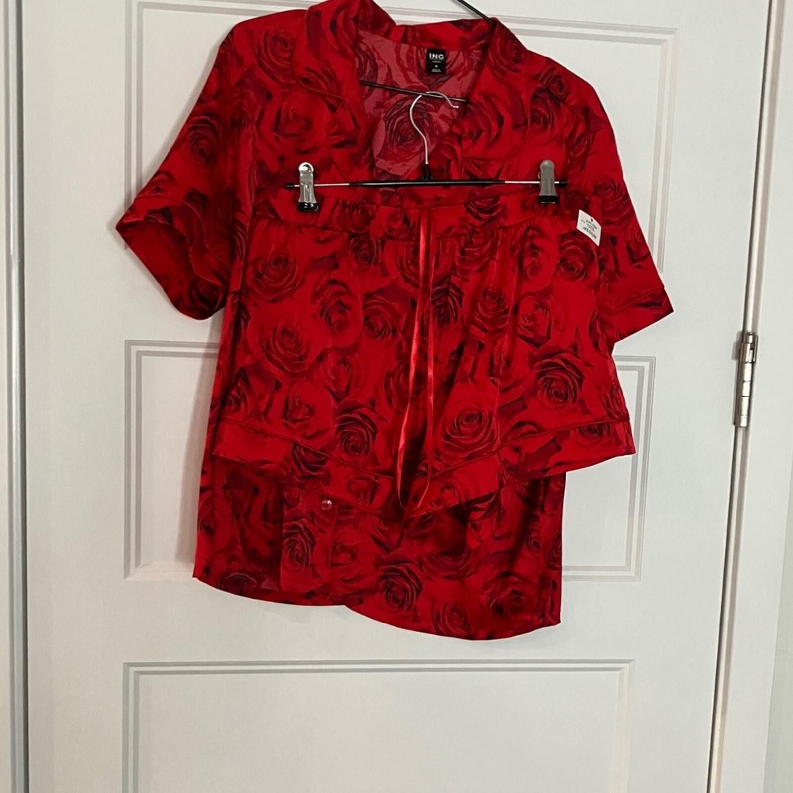 Other NWT INC International Concepts Short Sleeve Button-Down Size M / US 6-8 / IT 42-44 - 1 Thumbnail
