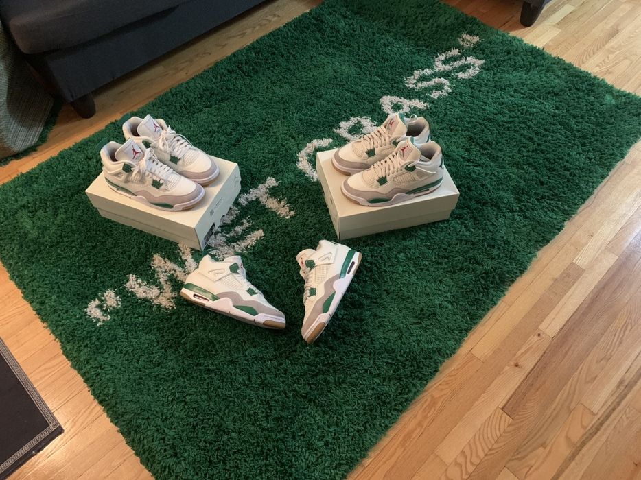 Tapis Virgil Abloh X IKEA MARKERAD Wet Grass – Vert – 195x132 Cm – Neuf Avec étiquettes