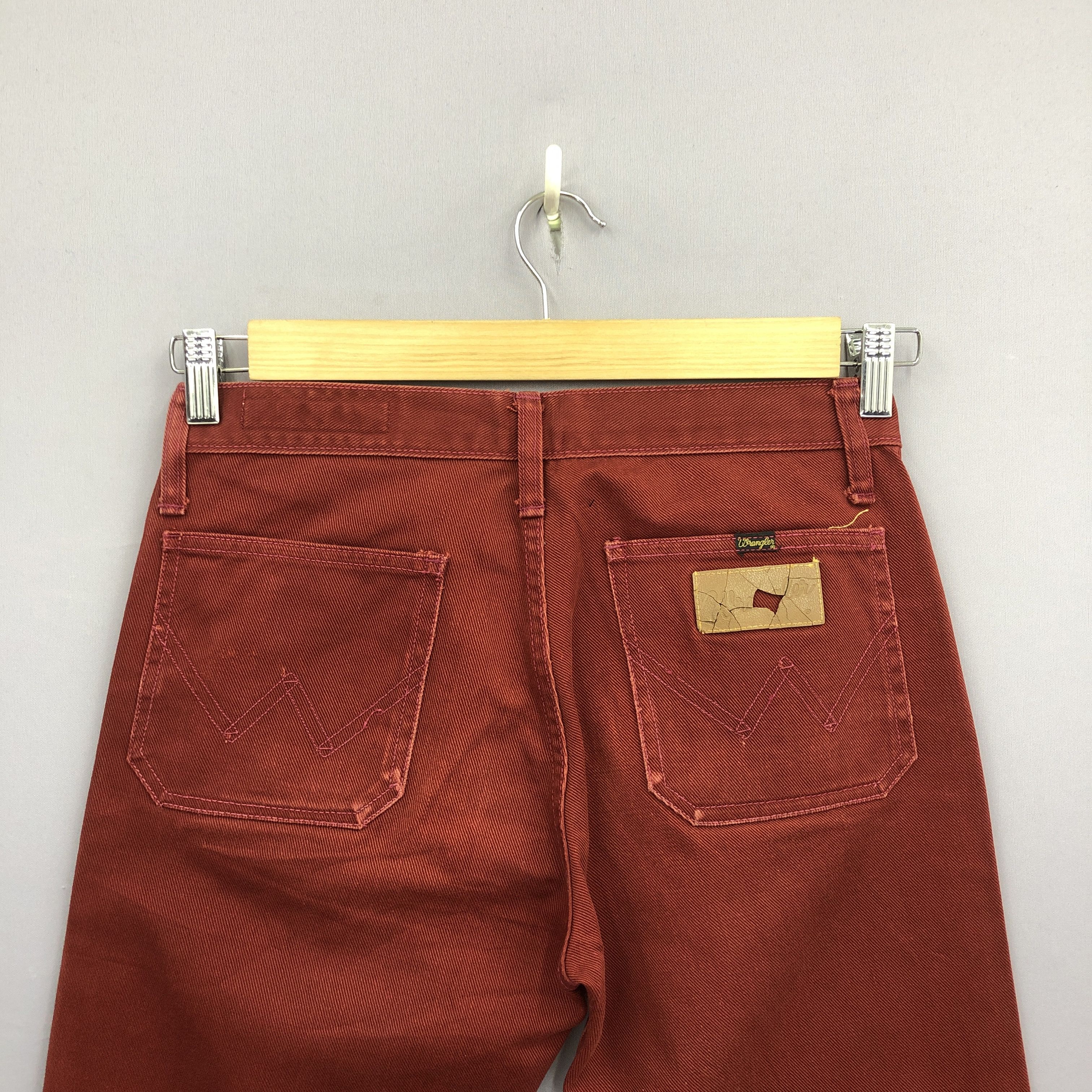 Wrangler Vintage 70s Wrangler Bush Pants Jeans Washed Denim Pants Size 28" / US 6 / IT 42 - 4 Thumbnail